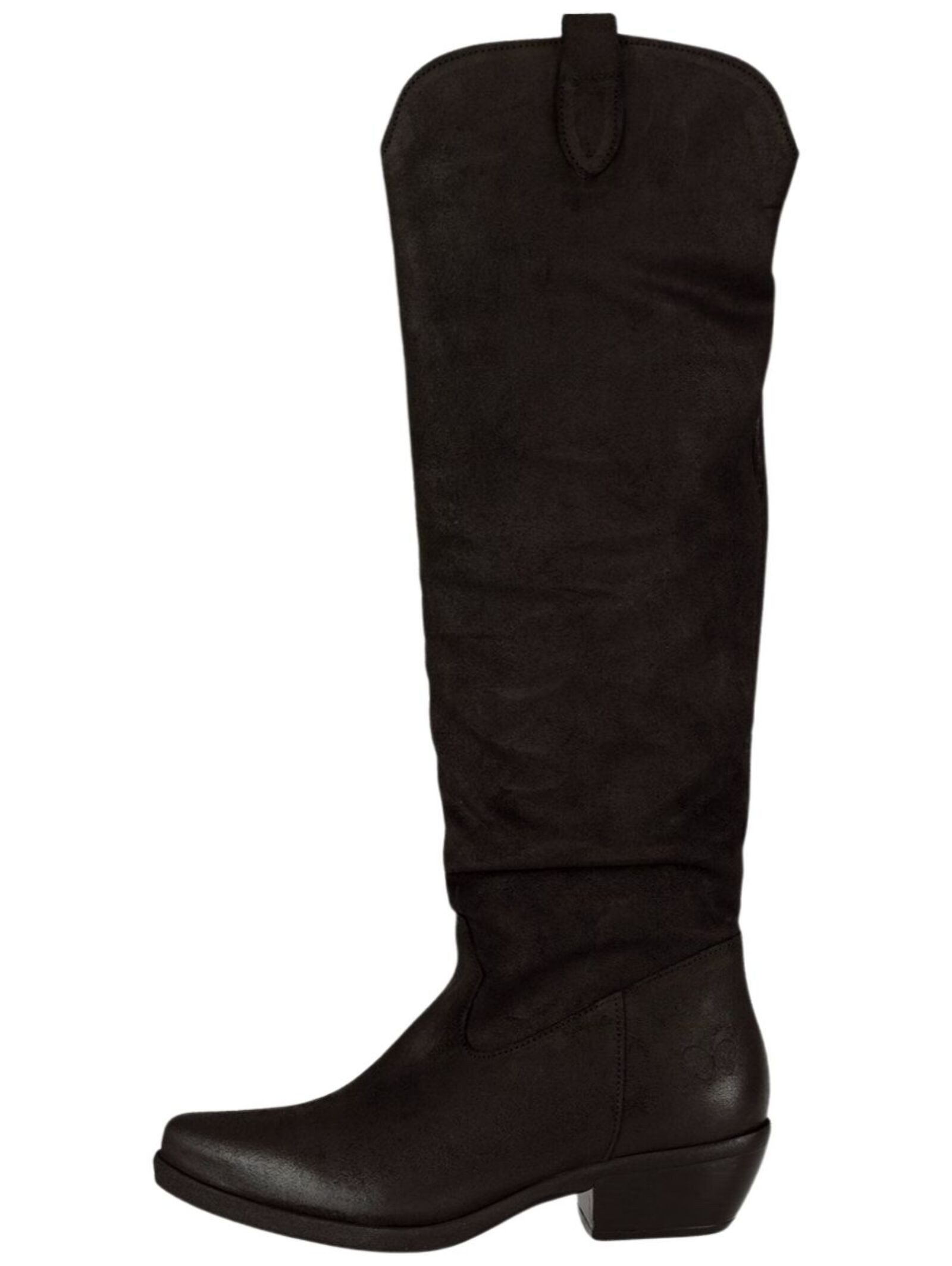 Felmini Wide Fit Stiefel Leder Bikerboots günstig online kaufen