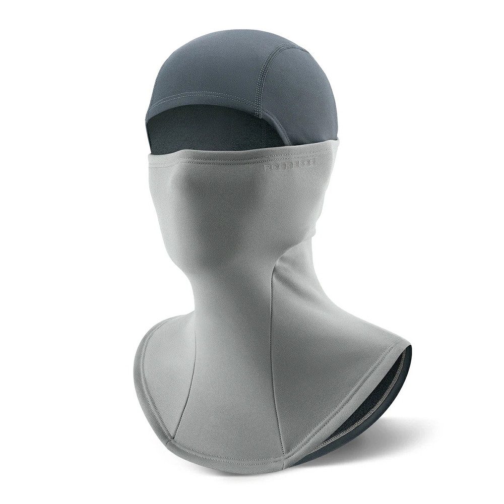ROCKBROS Sturmhaube Gesichtsmaske Halswärmer Winterhaube (Spar-Set, 1-St., 93 g leicht) helmtauglich, Fleecefutter, reflektierende Logos
