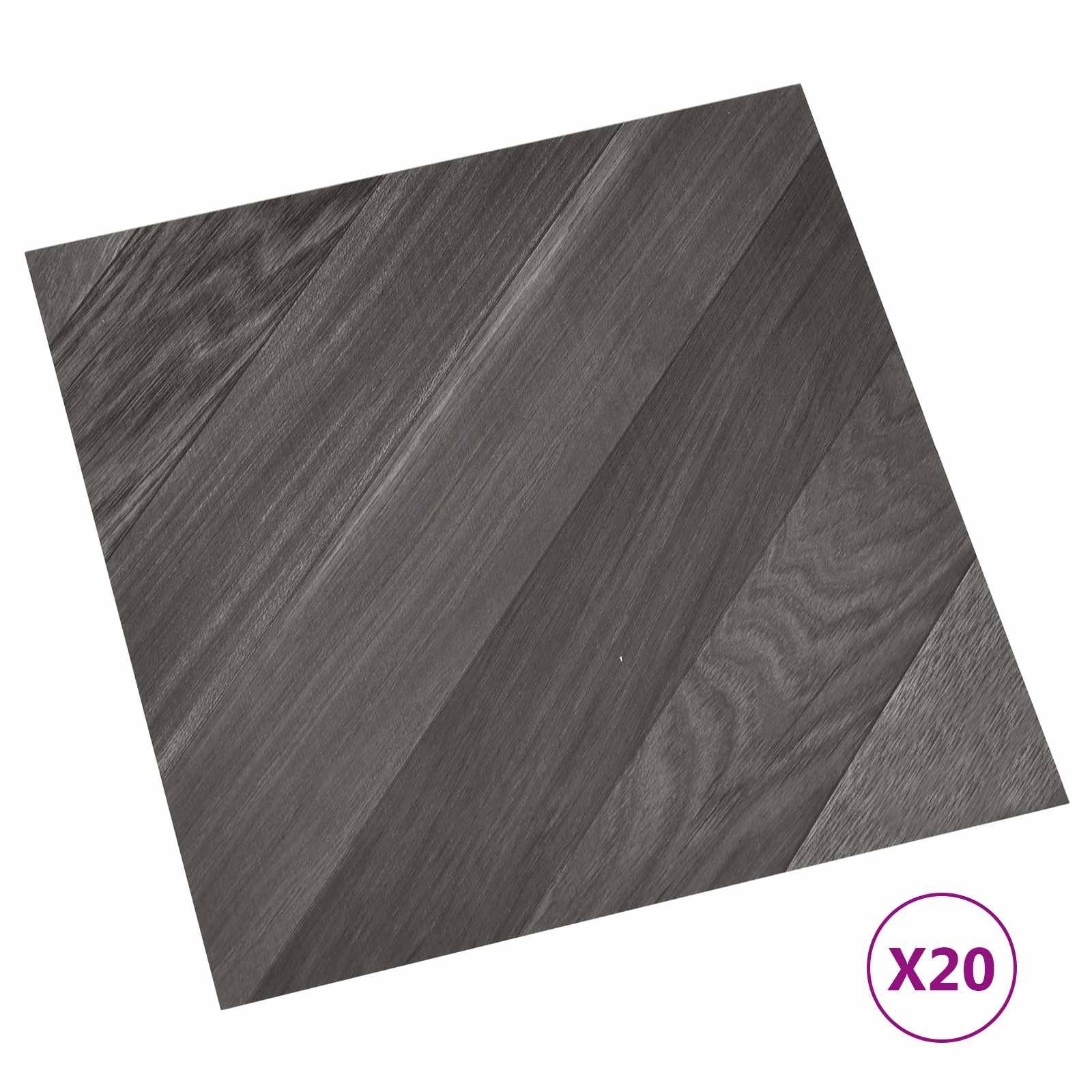 vidaXL Vinyllaminat 30,5 x 30,5 cm Vinyllaminat selbstklebend Laminatboden Bodenbelag 20 S