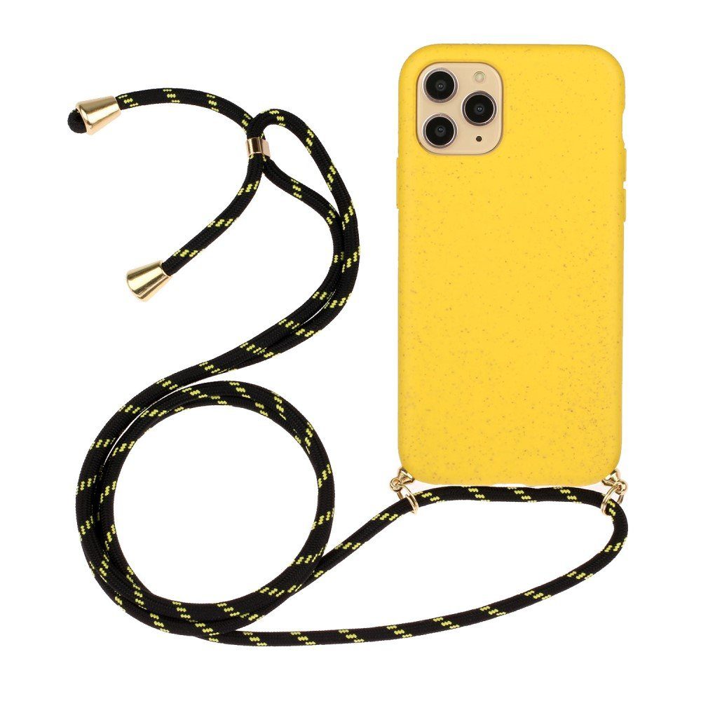 CoverKingz Handyhülle »Hülle für Apple iPhone 13 Pro Handy Silikon Case  Handykette Band Schnur Gelb« Hülle für Apple iPhone 13 Pro [6,1 Zoll]  online kaufen | OTTO