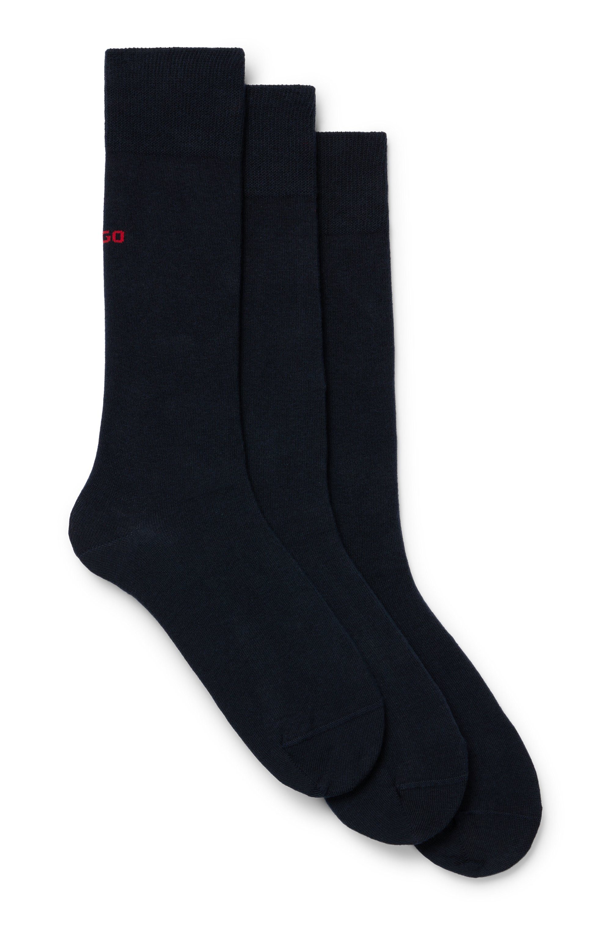 HUGO Businesssocken 3P RS UNI CC (Packung, 3-Paar, 3er Pack) mit kontrastfa günstig online kaufen