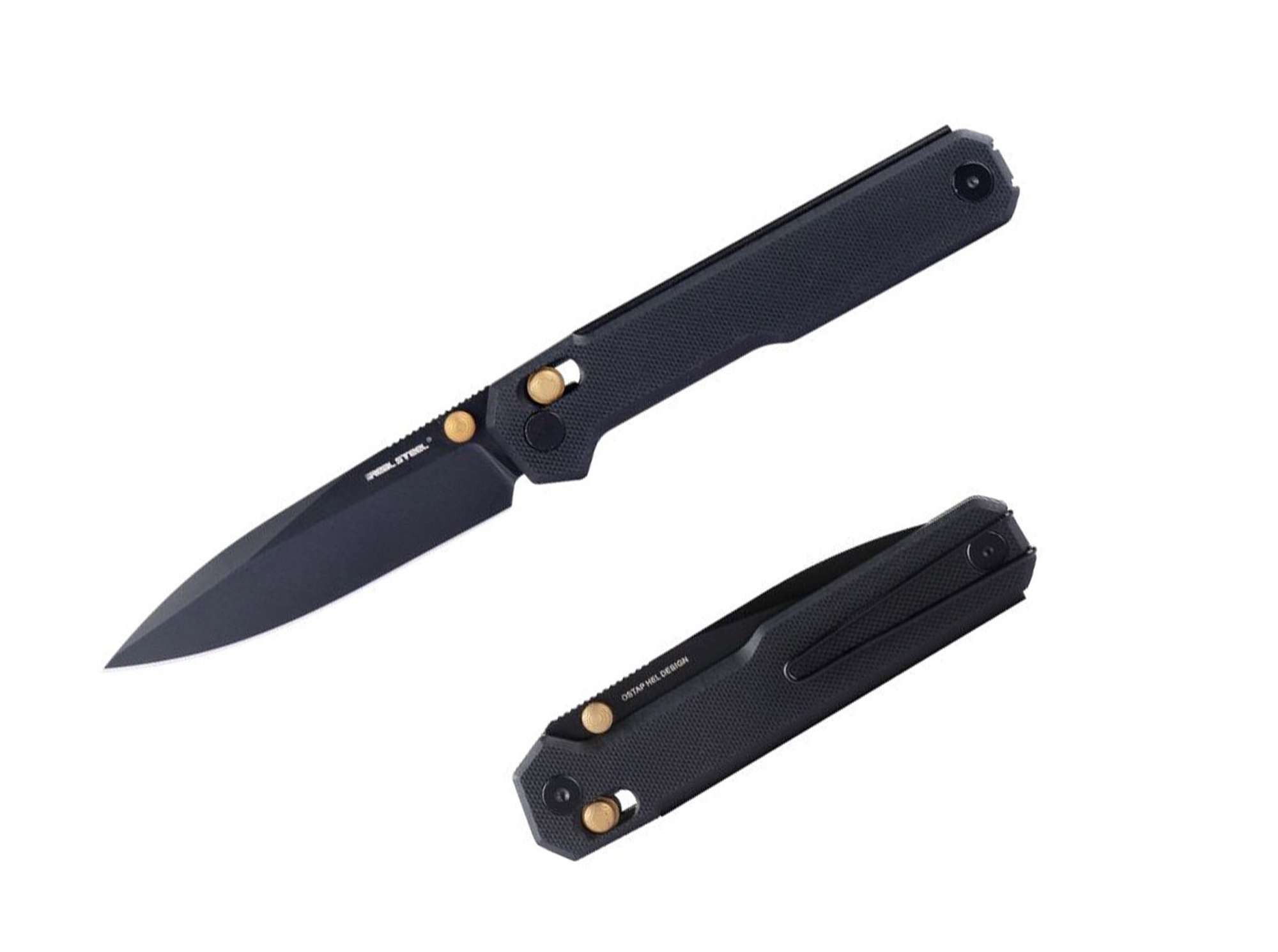 Real Steel Taschenmesser Taschenmesser Perix G10 All Black