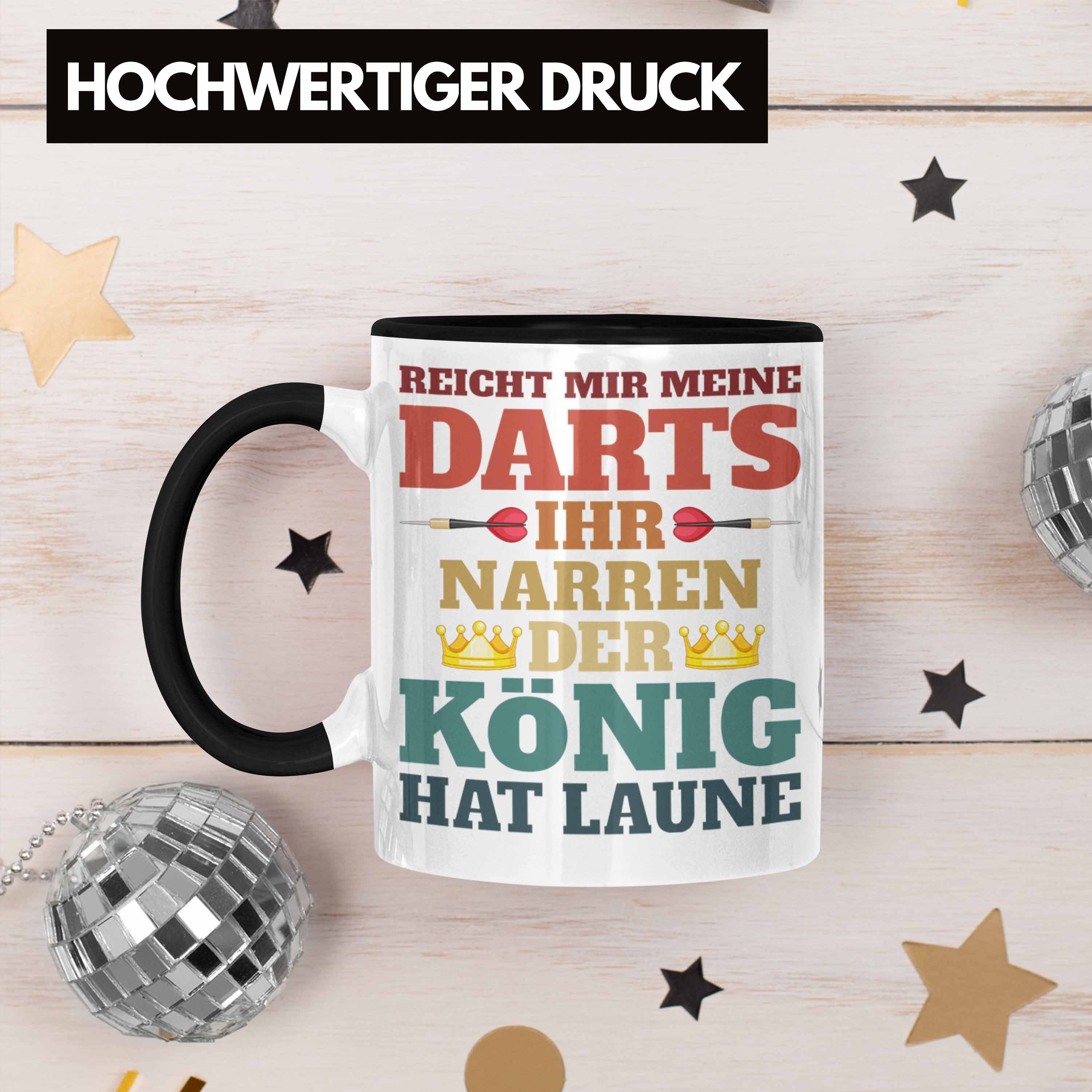 Dart-Spieler Spruch Trendation Reicht Tasse Männer Schwarz Trendation Meine - Geschenkidee Tasse Dartpfeil Darts Mir Dart