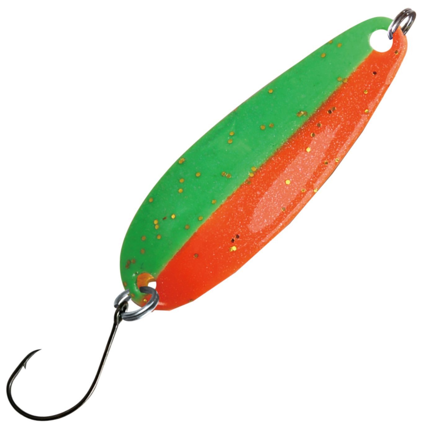 grün-orange-glitter / orange-ocker-glitter