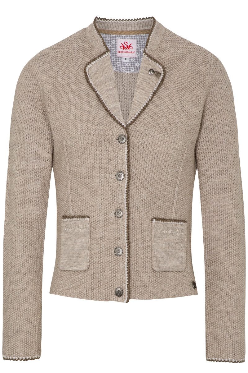 Spieth & Wensky Trachtenstrickjacke Trachten Strickjacke günstig online kaufen