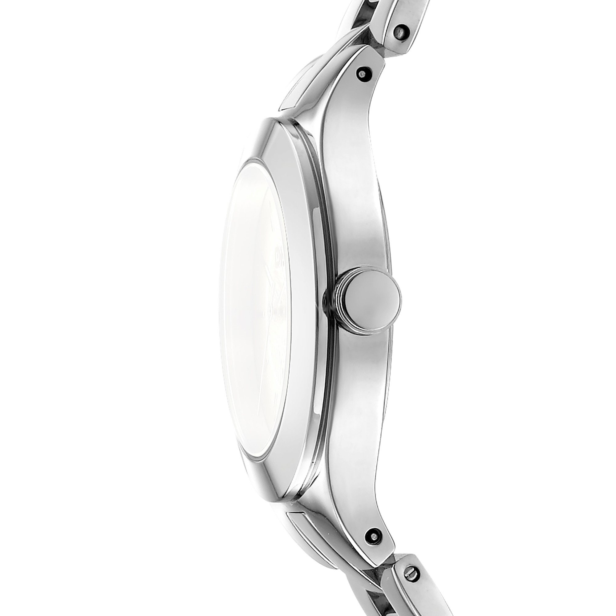 DKNY Quarzuhr Parsons Midi DK1L026M0015, Armbanduhr, Damenuhr, Edelstahlarmband, analog