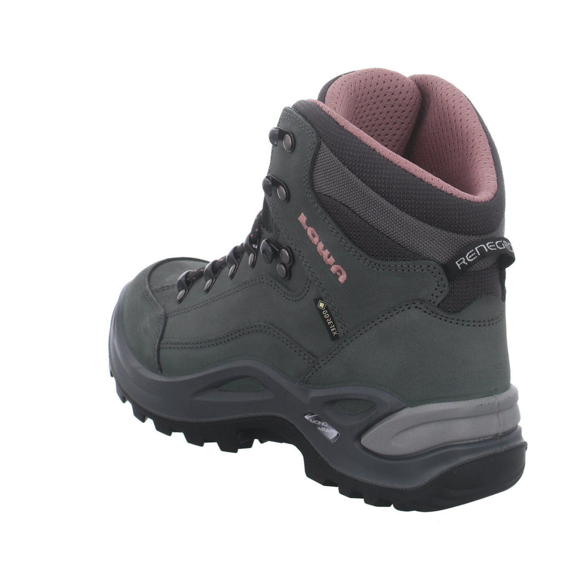 graphit/rose mid Damen Schuhe Outdoor GTX Lowa Outdoorschuh Renegade Outdoorschuh Leder-/Textilkombination