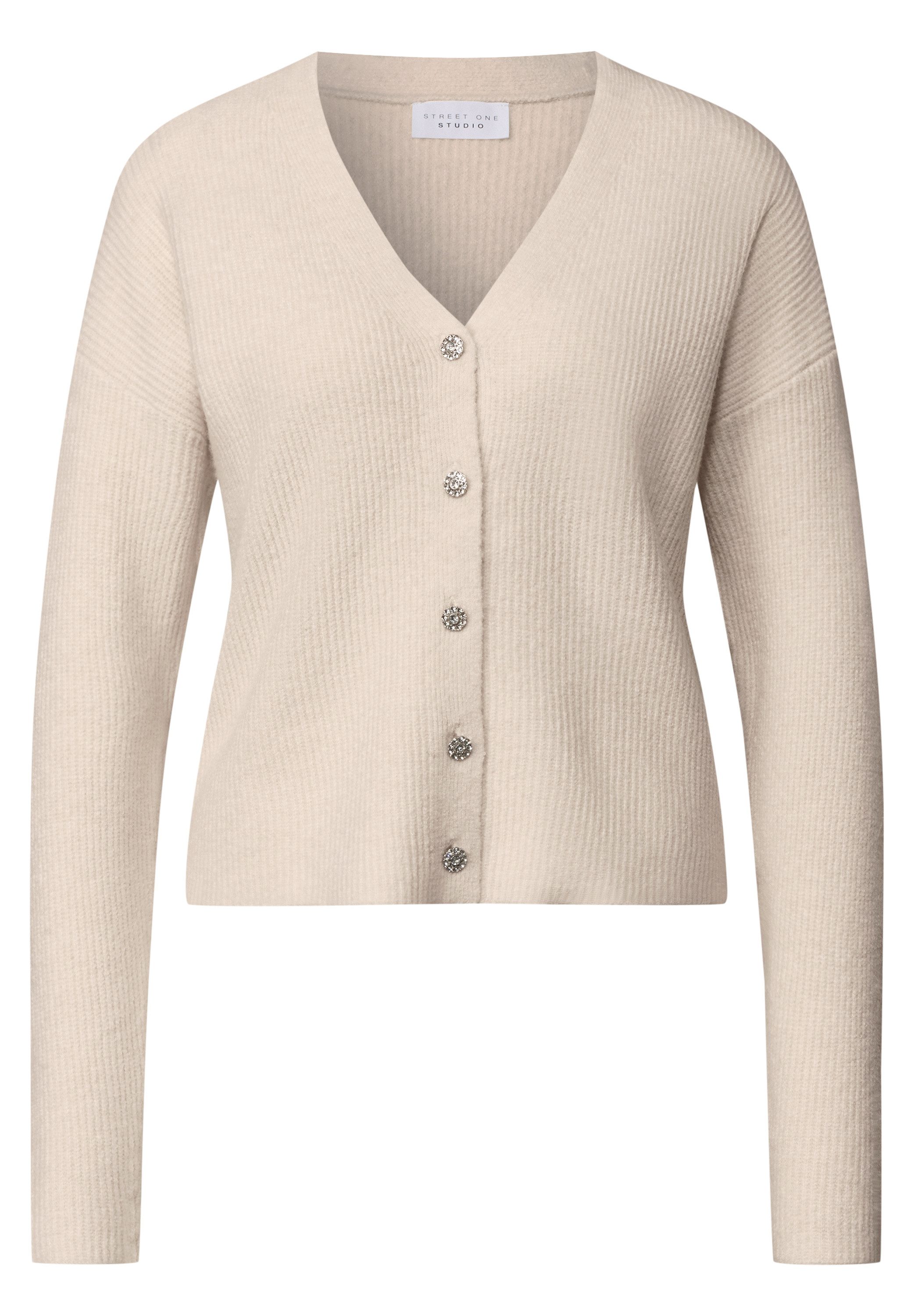 STREET ONE STUDIO Cardigan mit V-Ausschnitt – Bild 4 von 5