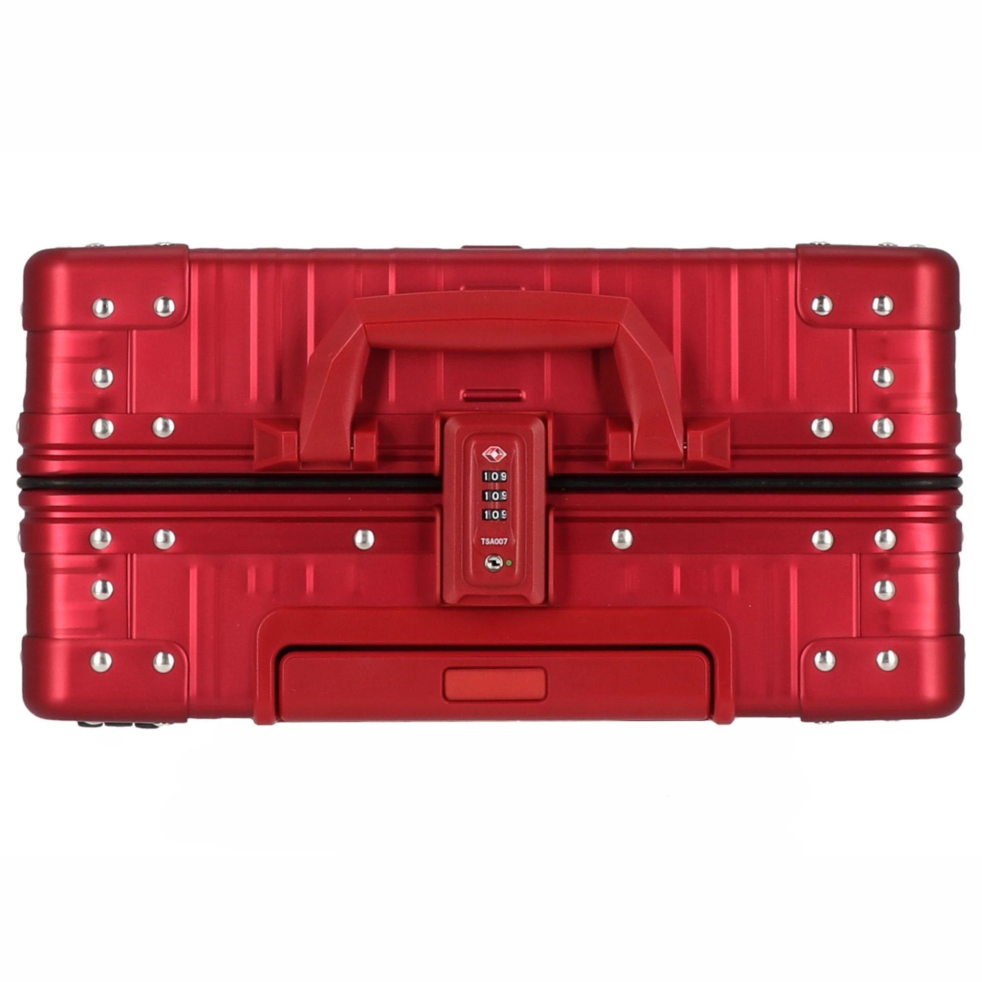 ALEON Handgepäck-Trolley Business, 4 Rollen, Aluminium