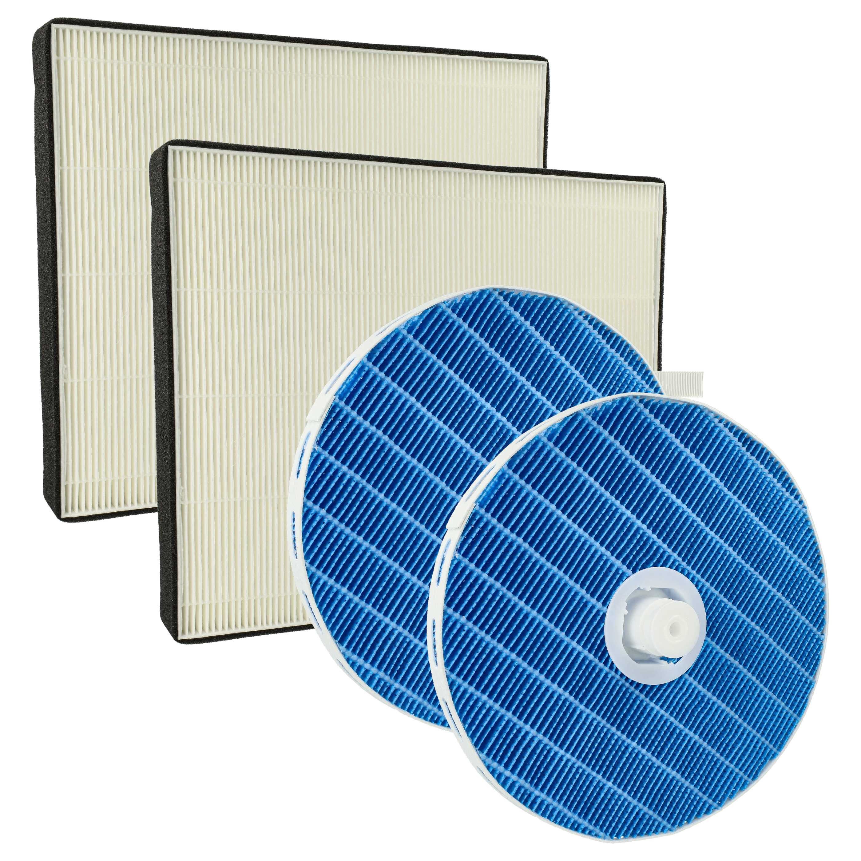 vhbw Filter-Set Ersatz für Philips FY1114, 18710103760822, 08710103760825 für, Zubehör für Philips Philips 08710103760825, 18710103760822, FY1114, FY5156/10
