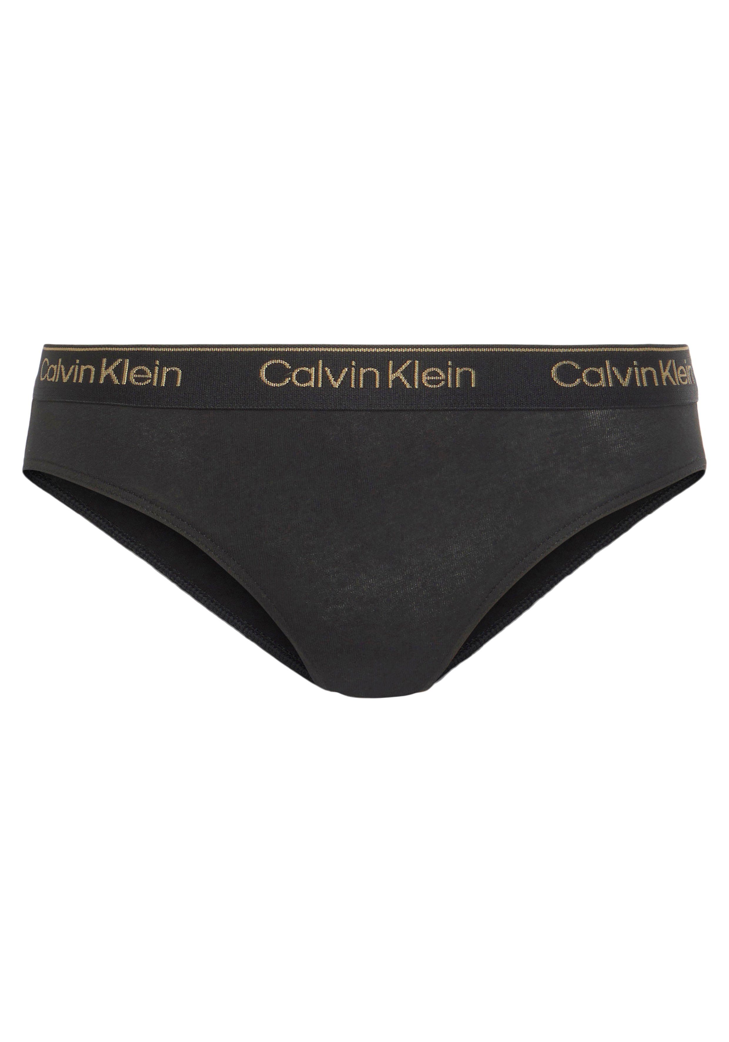 Calvin Klein Underwear Bikinislip 5PK 5er-Pack) 5-St., BIKINI mit sportlichem Elastikbund (Packung, Aop/Rglare/Spink/Pwhite/Pblack