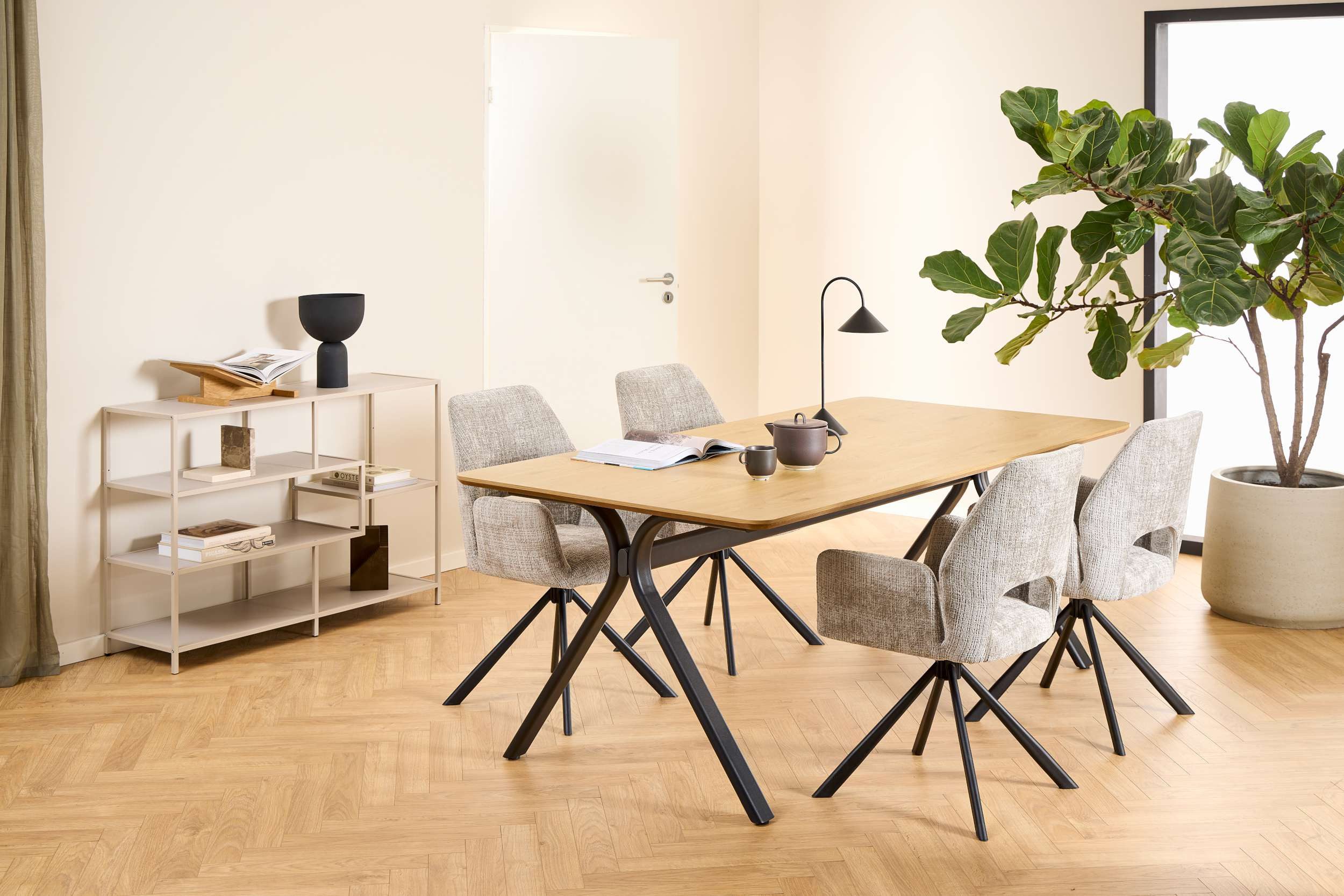 99rooms Esstisch Cenora (Esstisch, Tisch), Perfekte Kombination aus Design & Komfort