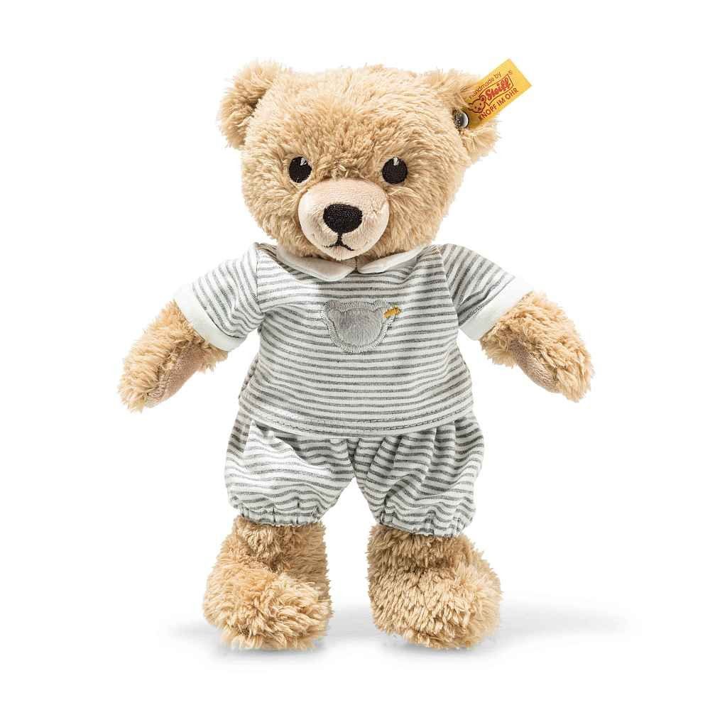 Steiff Kuscheltier Steiff Schlaf Gut Bär Teddybär 25 cm grau Teddy Bär 239908 Baby