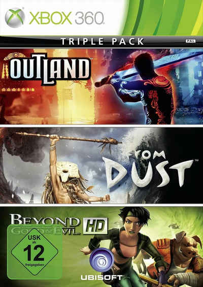Xbox 360 Triple Pack: Outland / From Dust / Beyond Good & Evil HD Xbox 360