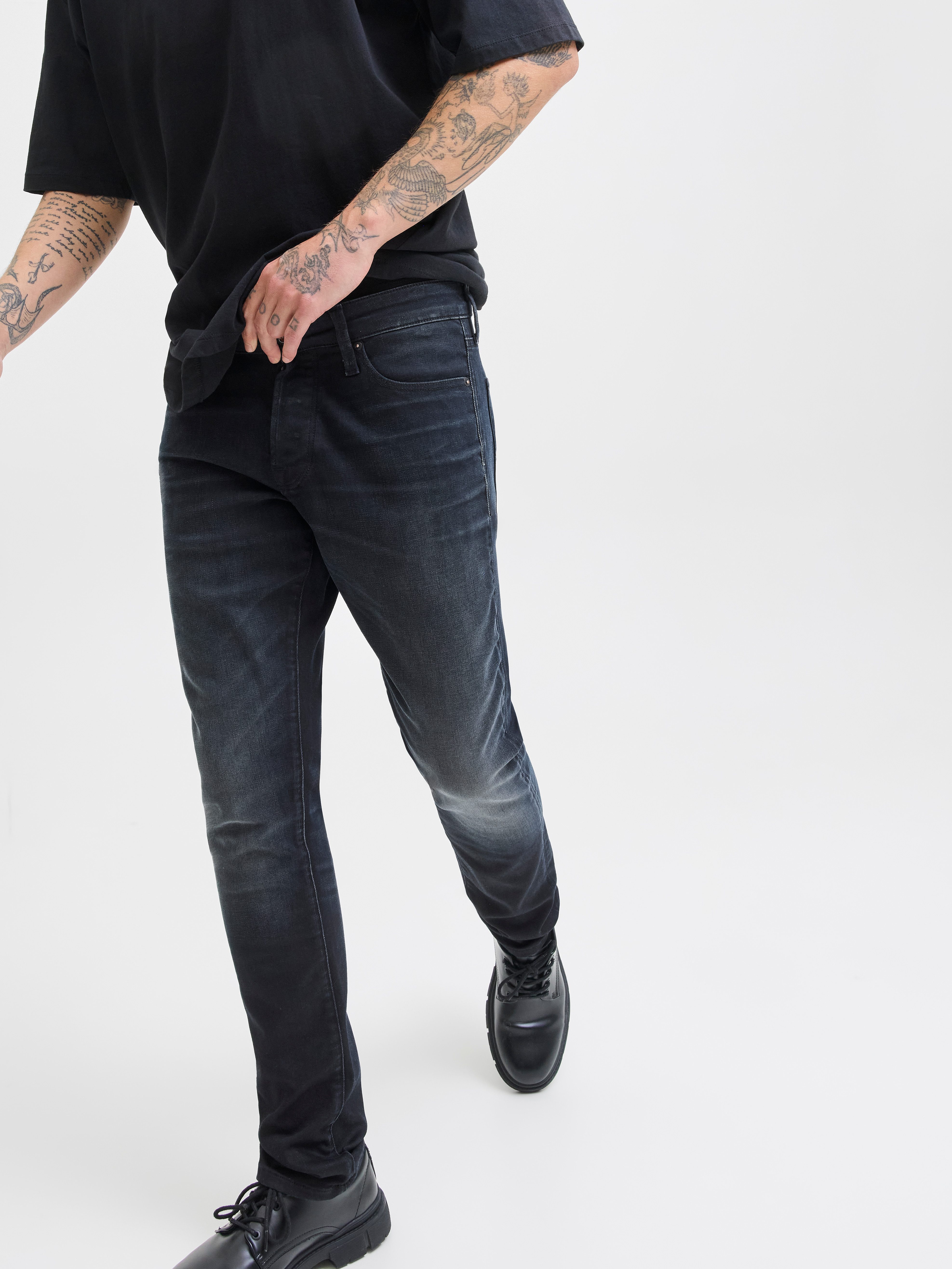 Jack & Jones Slim-fit-Jeans JJIGLENN JJICON JJ 619 50SPS NOOS Baumwollmischung, slim fit