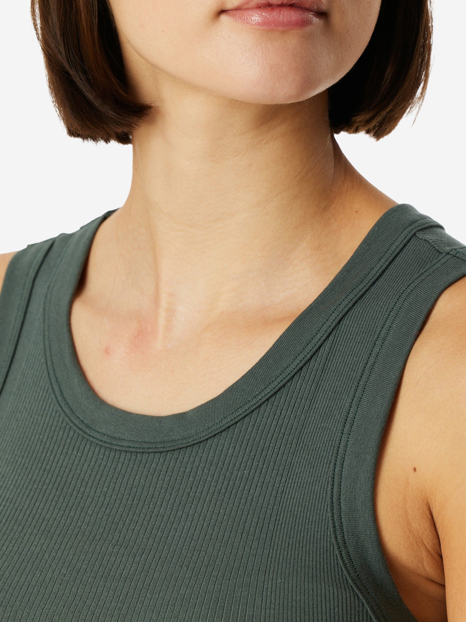 Schiesser Trägertop REVIVAL Paula unterhemd unterzieh-shirt ärmellos