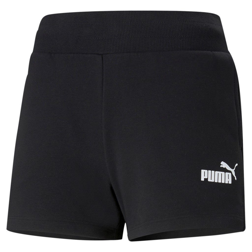 PUMA Shorts Freizeithose Essentials kurz schwarz Damen