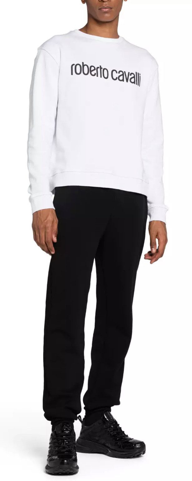 roberto cavalli Sweatshirt Herren Pullover Firenze Logo Monogramm Pullover Luxuriösesten und prestigeträchtigsten Kollektion der Marke