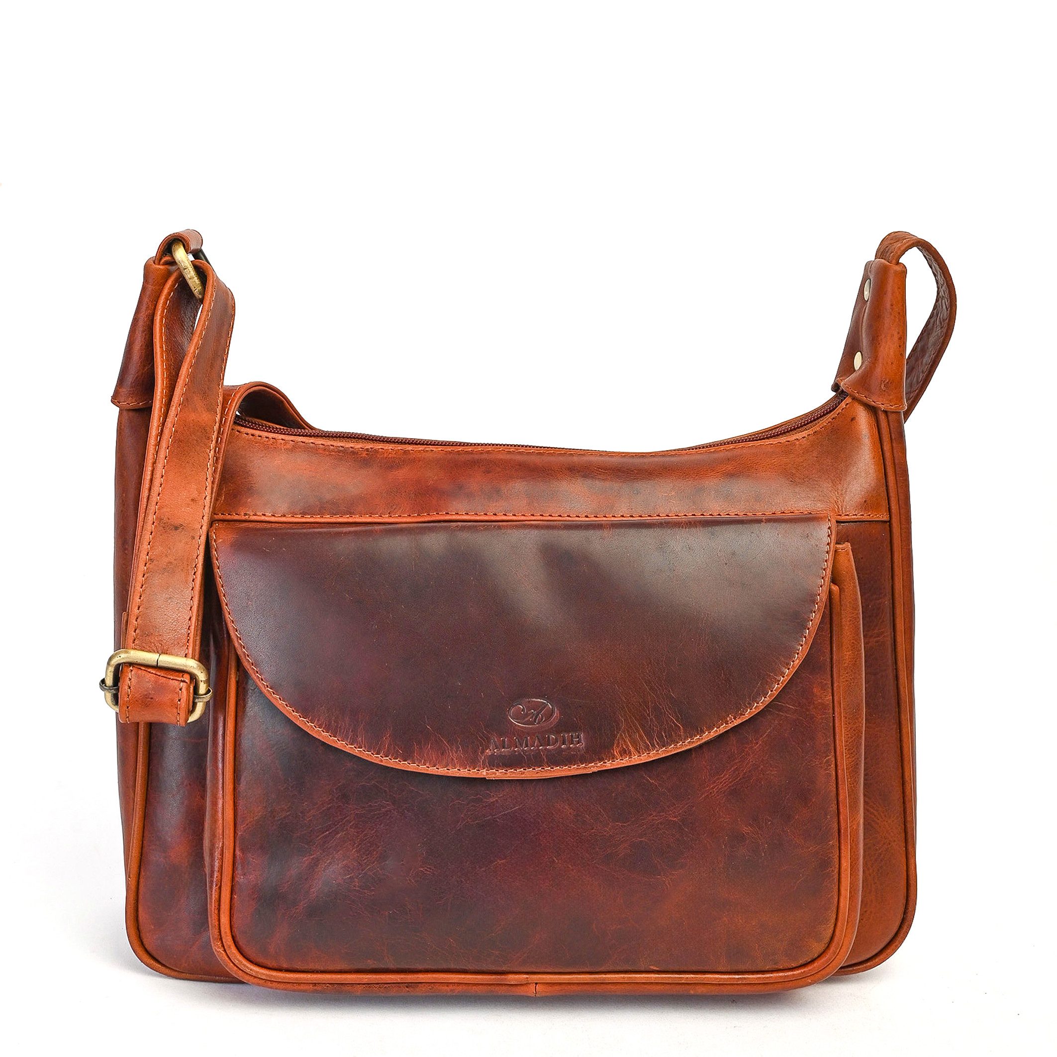 Schultertasche Leder Damentasche MIRA Umhängetasche Handtasche Henkeltasche