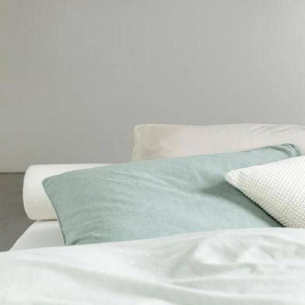 Marc O'Polo Home Kissenbezug Washed Chambray passend zur Bettwäsche von Marc O'Polo