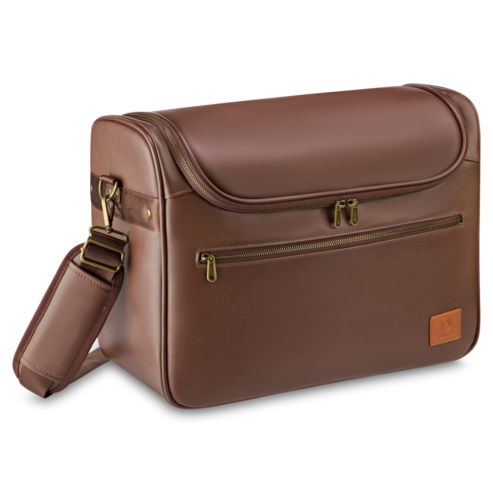 Equimour Pferdebürste Pferde Putzset Premium – Komplettset mit Putztasche & Zubehör, (Premium Set), Premium Set, Putztasche, veganes Leder, flexibel einteilbar