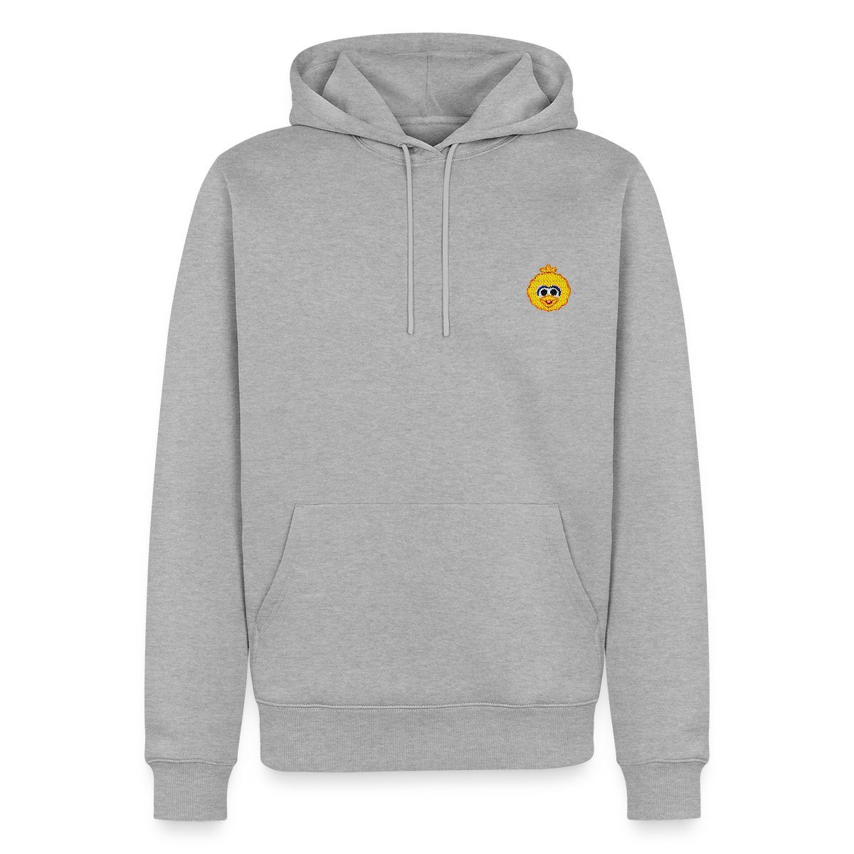 Spreadshirt Hoodie Sesamstraße Bibo Als Stickmotiv Herren Premium Hoodie (1-tlg)
