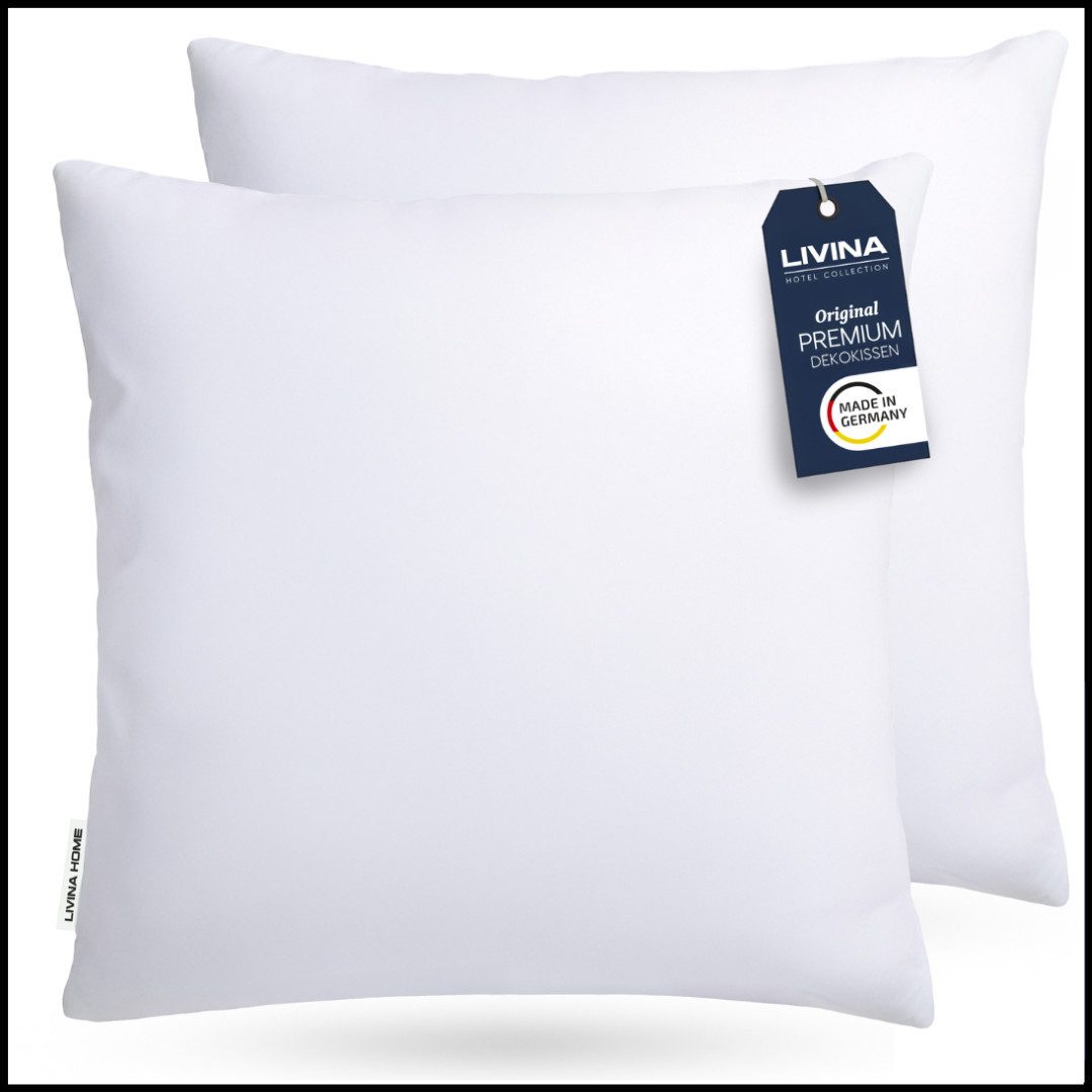 LIVINA HOME Декоративные подушки Premium Декоративные подушки, Sofakissen, Couchkissen, Made in Germany, Декоративные подушки 40x40, 30x50, 45x45, 50x50, 60x60, Made in Germany