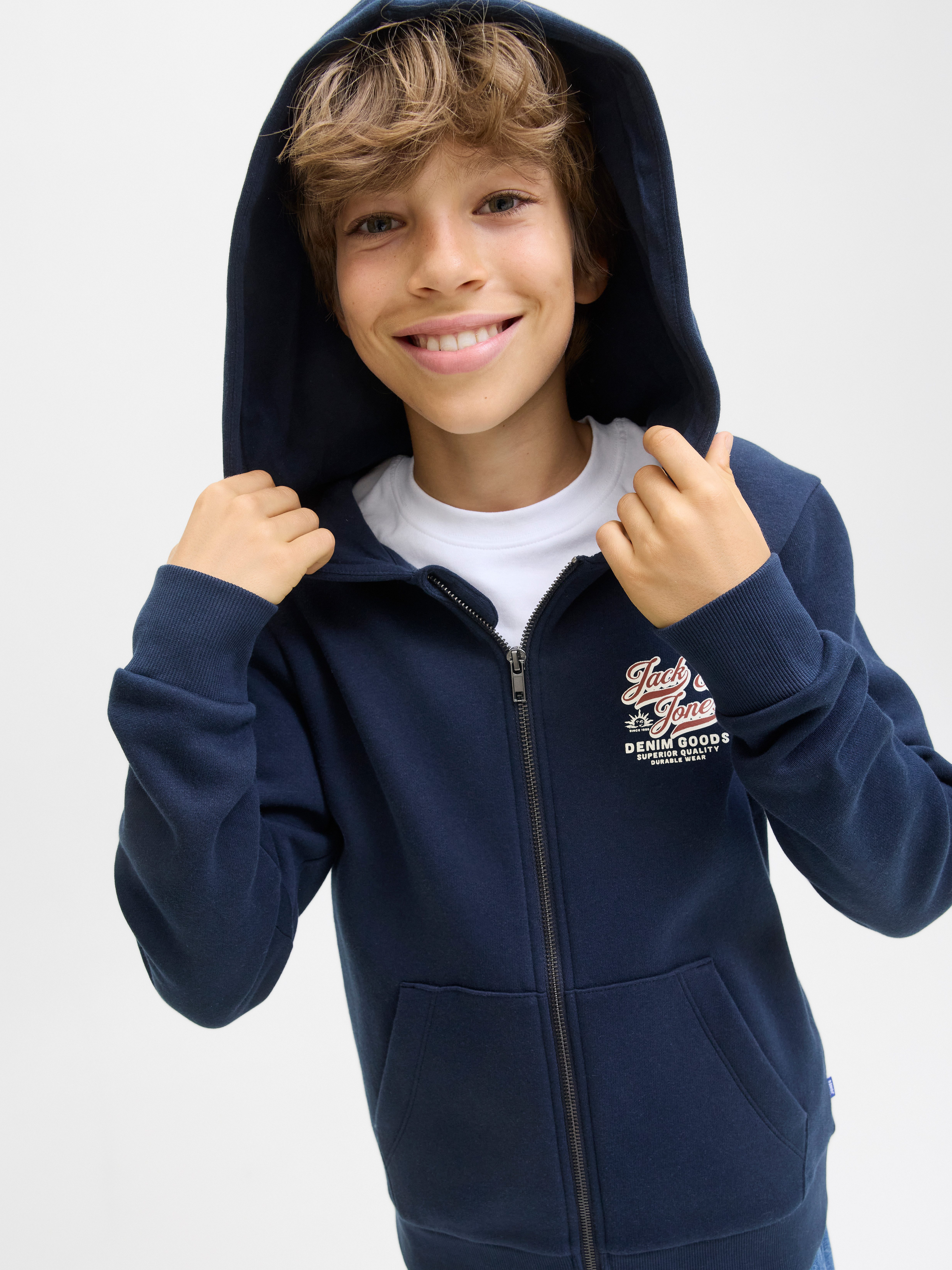 Jack & Jones Junior Kapuzensweatshirt JJELOGO günstig online kaufen