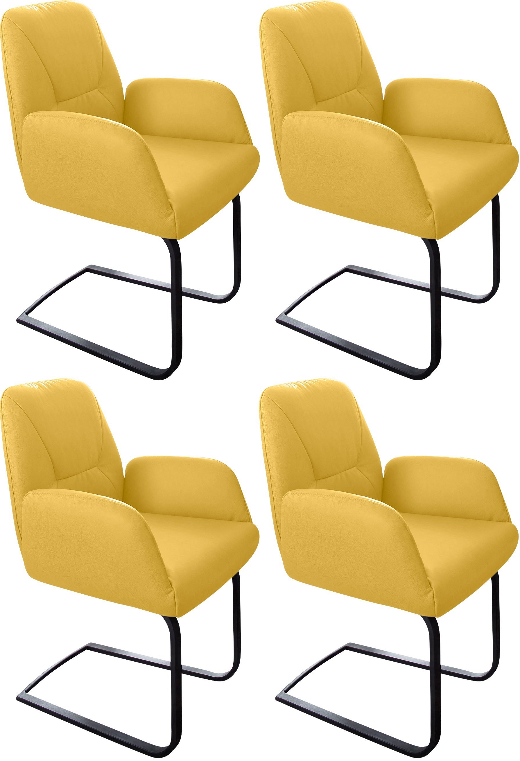 W.SCHILLIG Freischwinger "ole" (Set) 4 Stk.2er- oder 4er-Set, Gestell in Sc günstig online kaufen