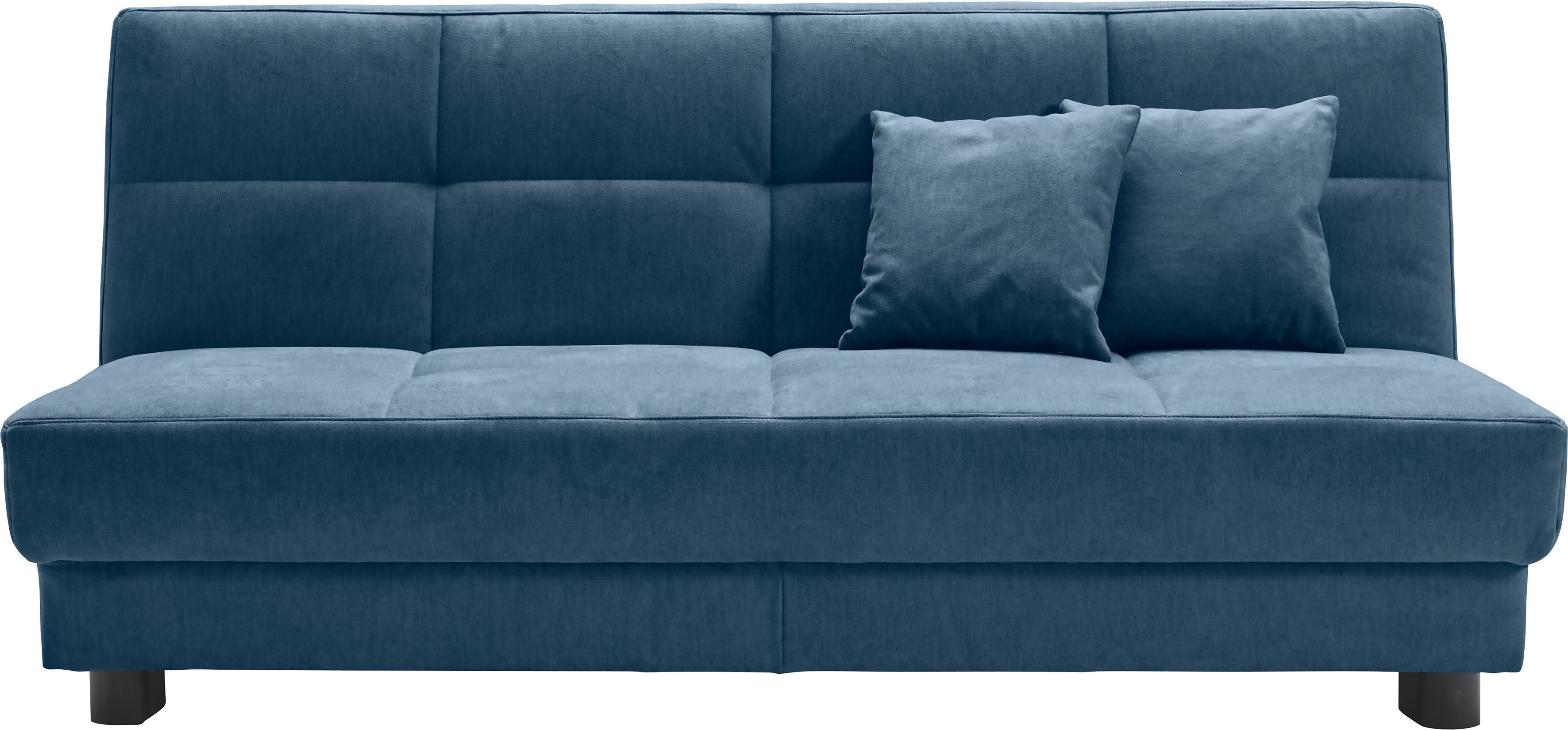 inkl. blau Breite 2 185 cm, + ell Tilda, ell Schlafsofa Zierkissen