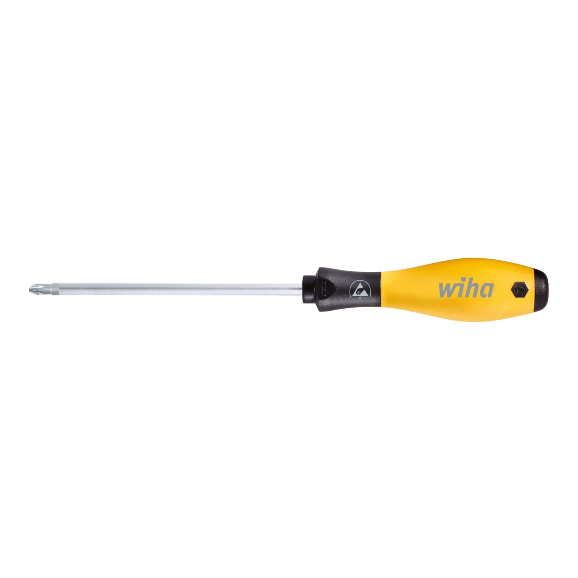 Wiha Elektro-Schraubendreher Wiha Schraubendreher SoftFinish® ESD Phillips PH2 x 100 mm