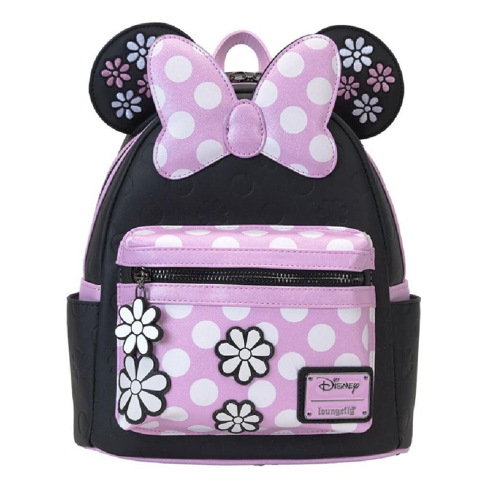 Loungefly Freizeitrucksack Disney Minnie Floral Rock the Dots Rucksack
