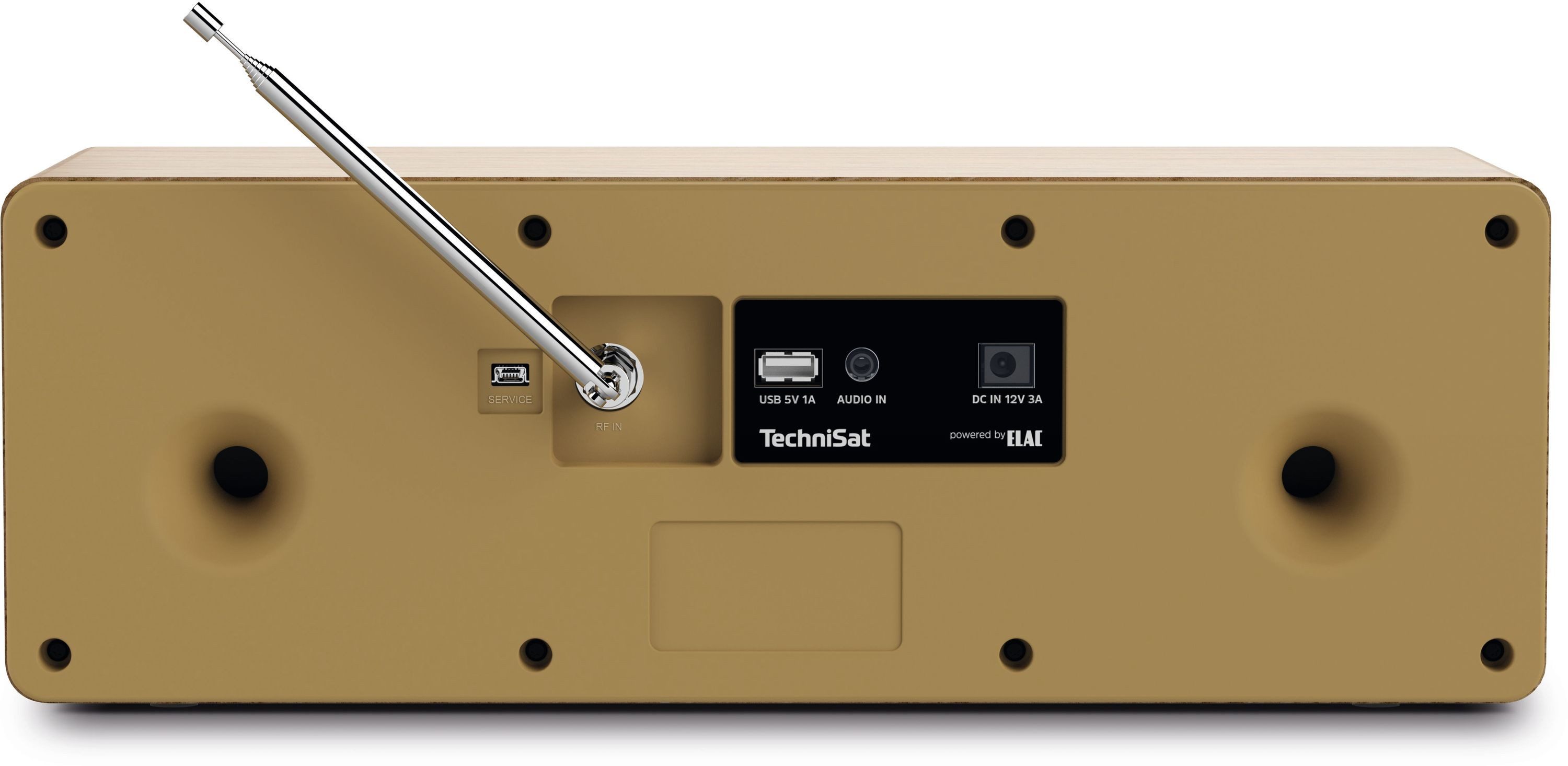 TechniSat DIGITRADIO 3 ASA Digitalradio (DAB) (Digitalradio (DAB), FM-Tuner mit RDS, 20 W, CD-Player, Bluetooth)