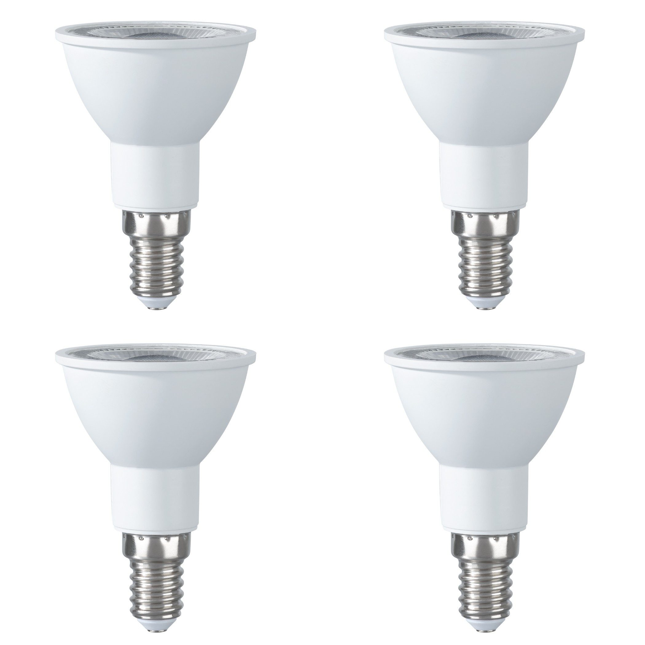 SEBSON LED-Leuchtmittel LED Lampe E14 Energieeffizienz A, warmweiß 2,5W 450lm 230V - 4er Set, E14, 4 St., Warmweiß, Einbaustrahler 230V