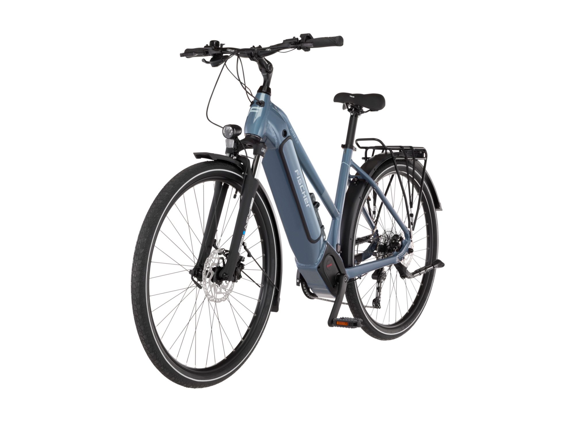 FISCHER Fahrrad E-Bike Trekkingrad VIATOR 6.8I 711 T ULTIMATE, 9 Gang Shimano Cues RD-U3020 Schaltwerk, Mittelmotor, 711 Wh