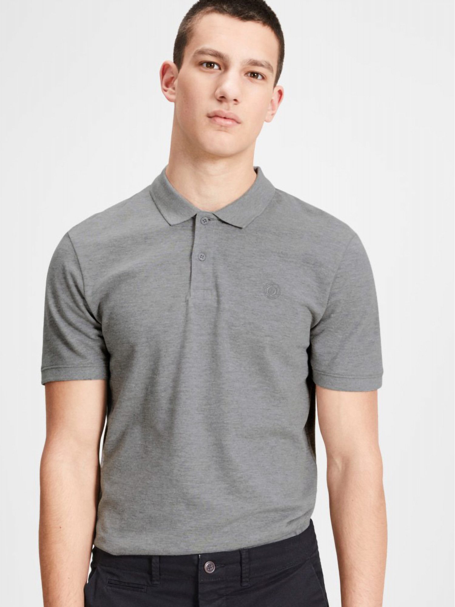 Jack & Jones Poloshirt Basic (3-tlg., 3er Pack) slimfit / figurbetont geschnitten
