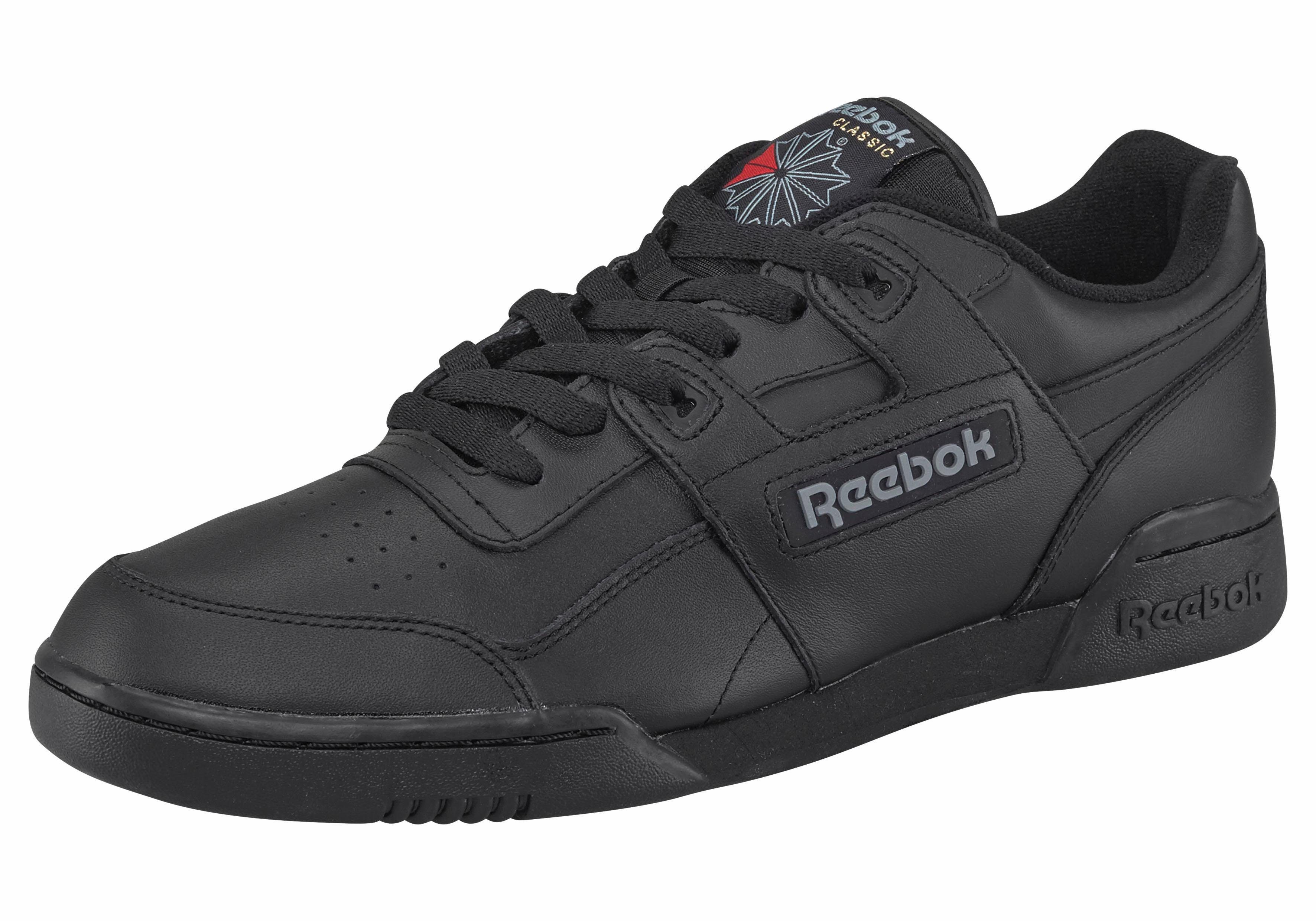 Reebok Classic Workout Plus Sneaker BLACK-CHARCOAL