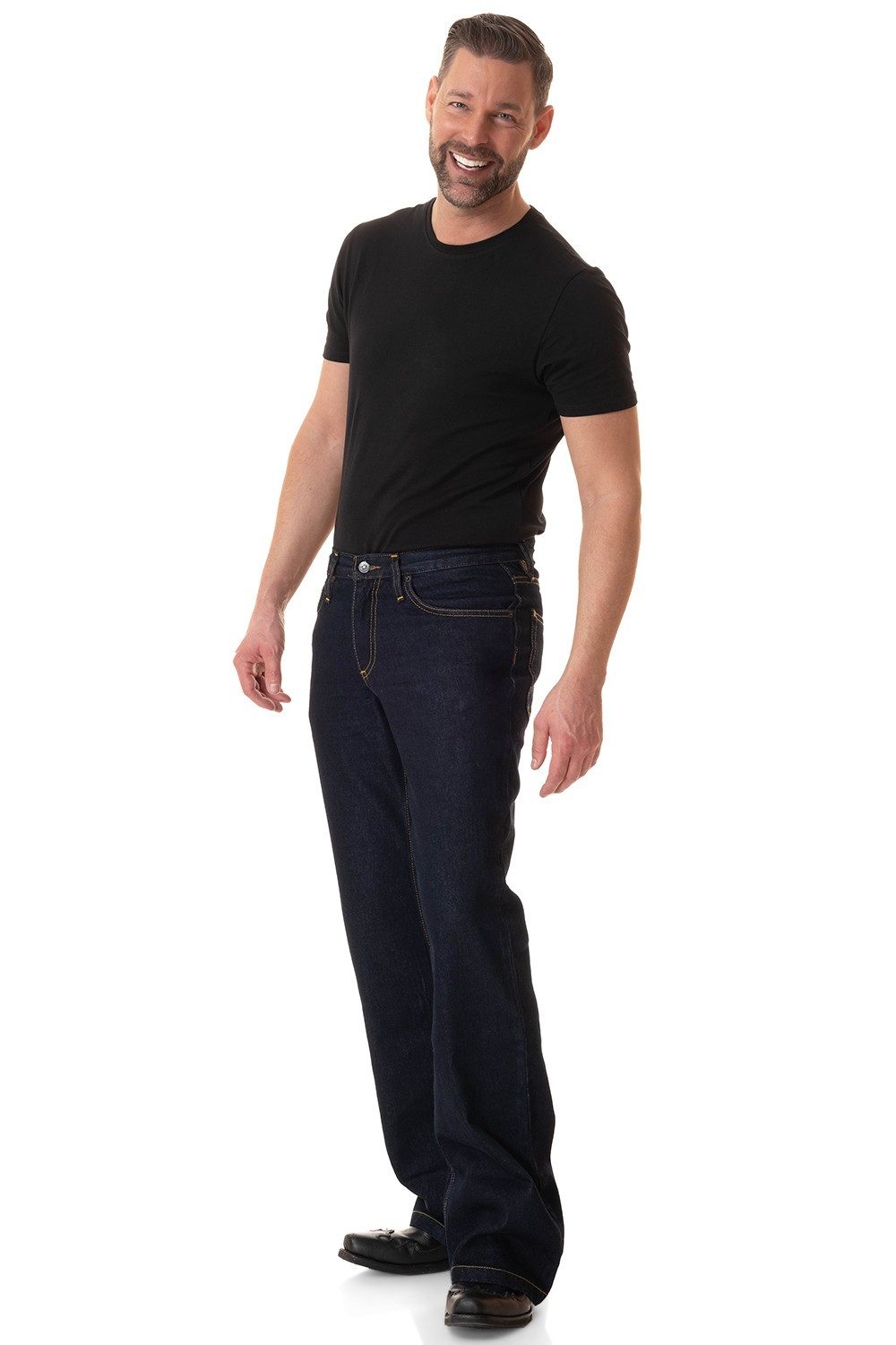 Comycom Bootcut-Jeans Herren STAR ECO-STYLE TWO