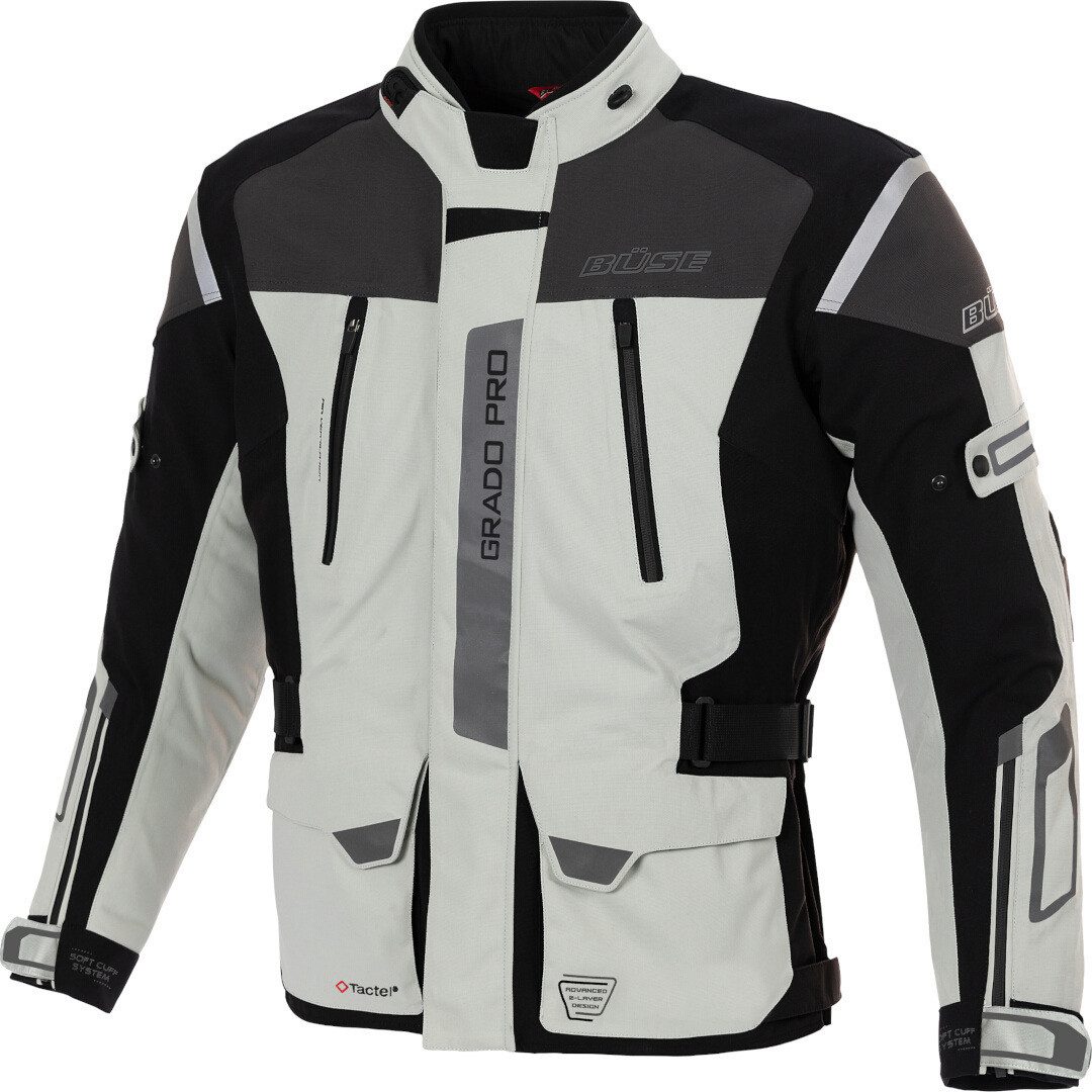 Büse Motorradjacke Grado Pro wasserdichte Motorrad Textiljacke wasserdicht