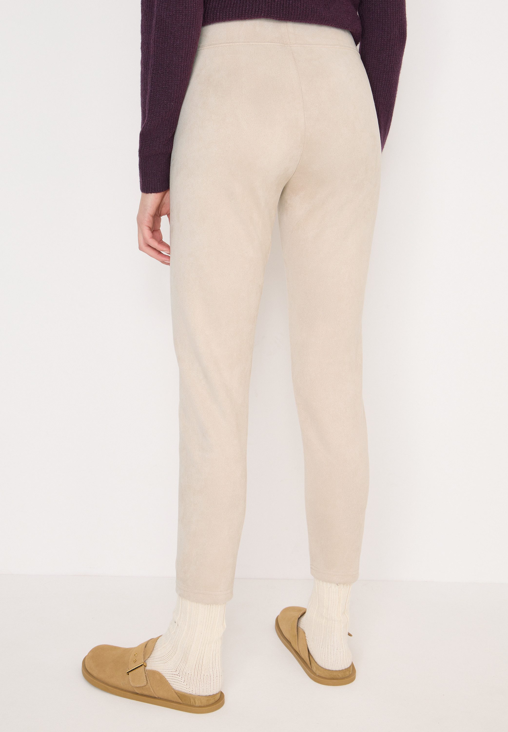 CECIL Leggings aus Velour günstig online kaufen