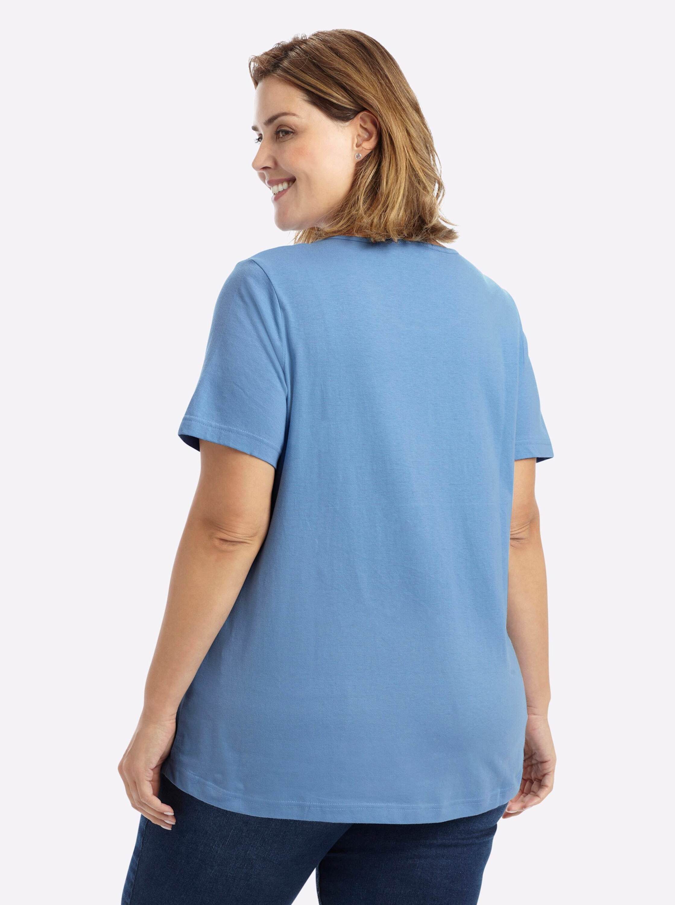 Sieh an! T-Shirt Doppelpack Shirts Kurzarm (2-tlg) günstig online kaufen