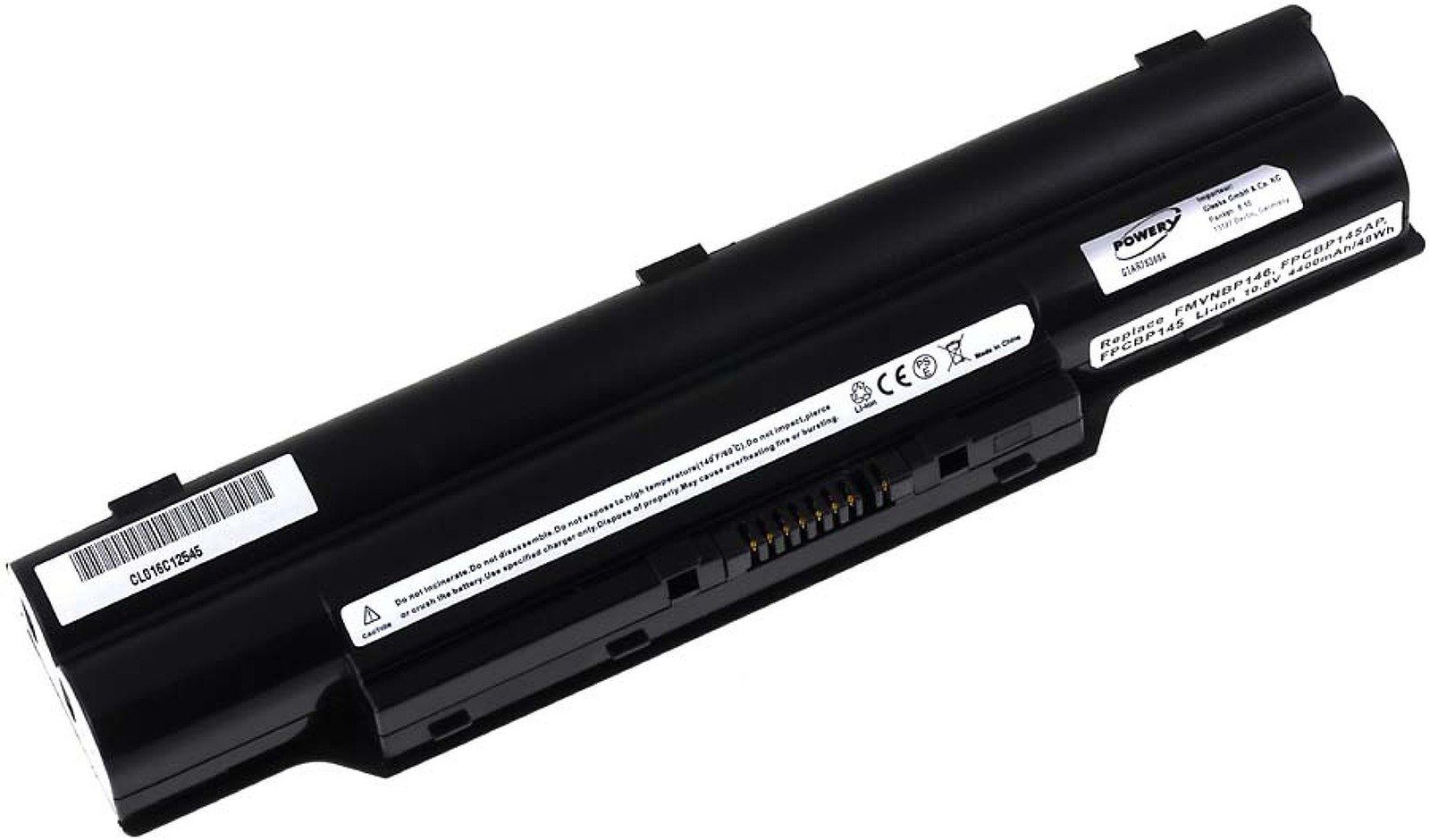 Typ Akku Standardakku (10.8 Fujitsu-Siemens für Laptop-Akku Powery 4400 mAh V) CP293550-01