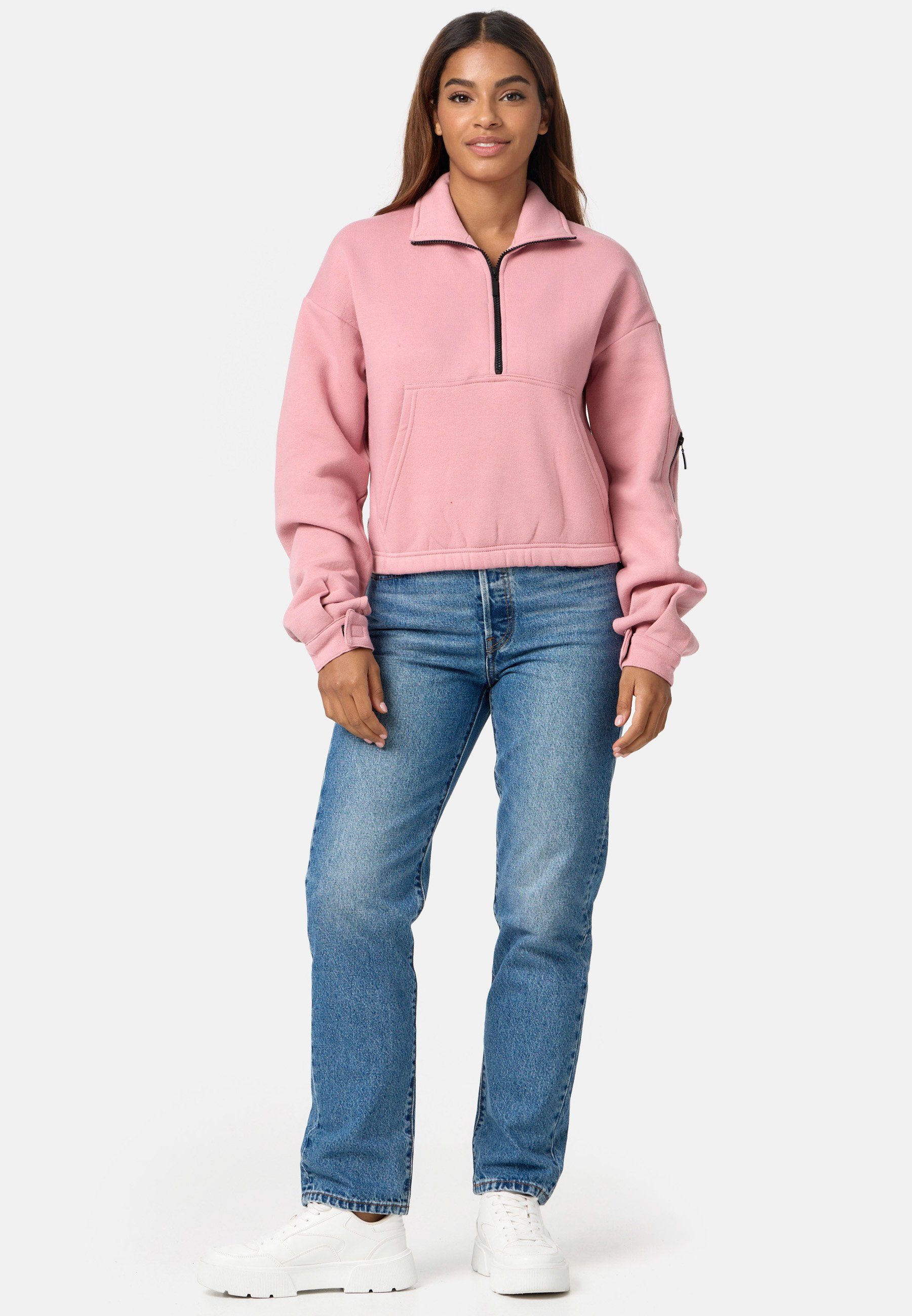 Worldclassca Sweatshirt Worldclassca Oversized Basic Sweatshirt günstig online kaufen