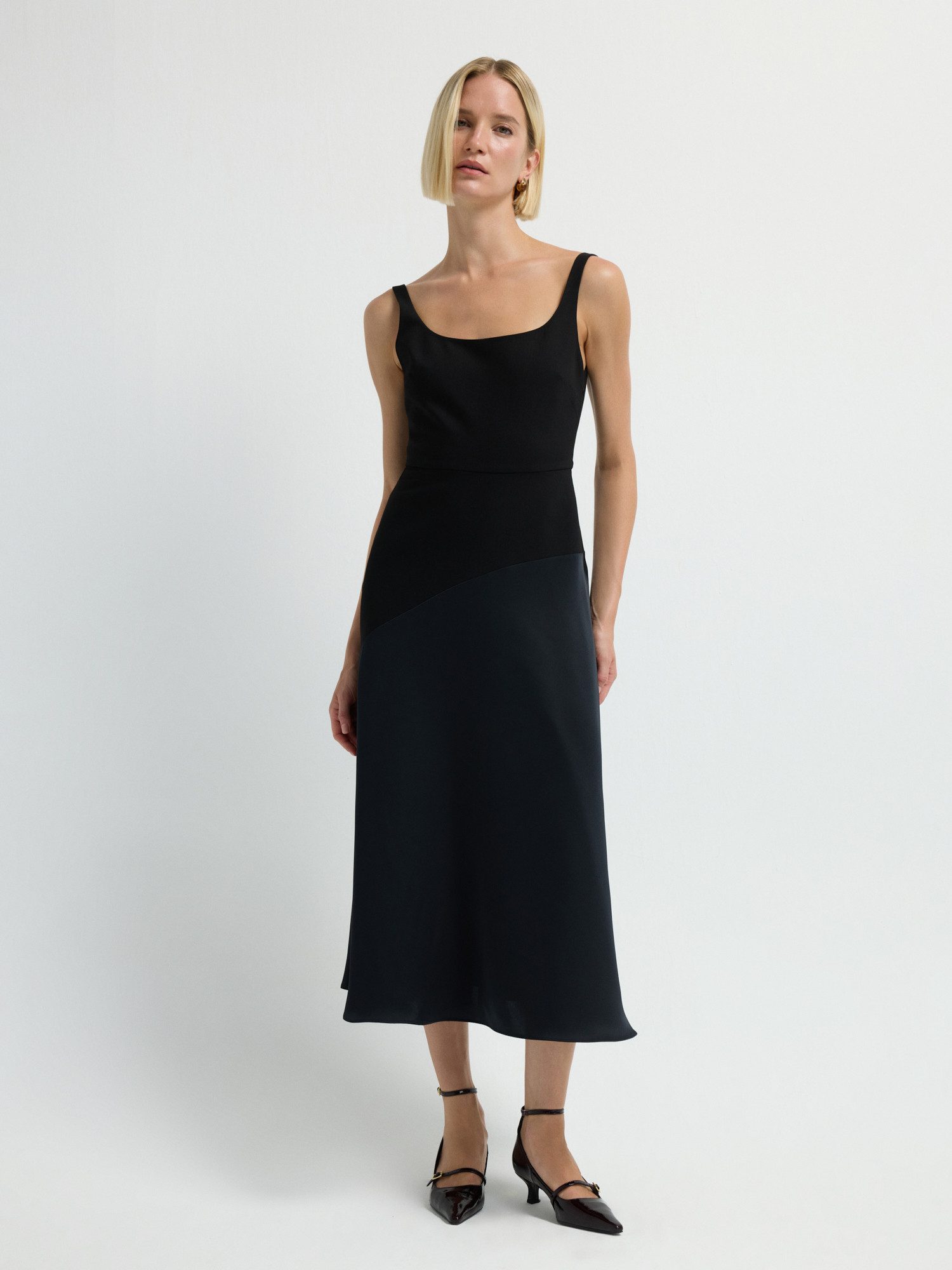 adL Cocktailkleid Midikleid mit breiten Trägern – Bild 5 von 5