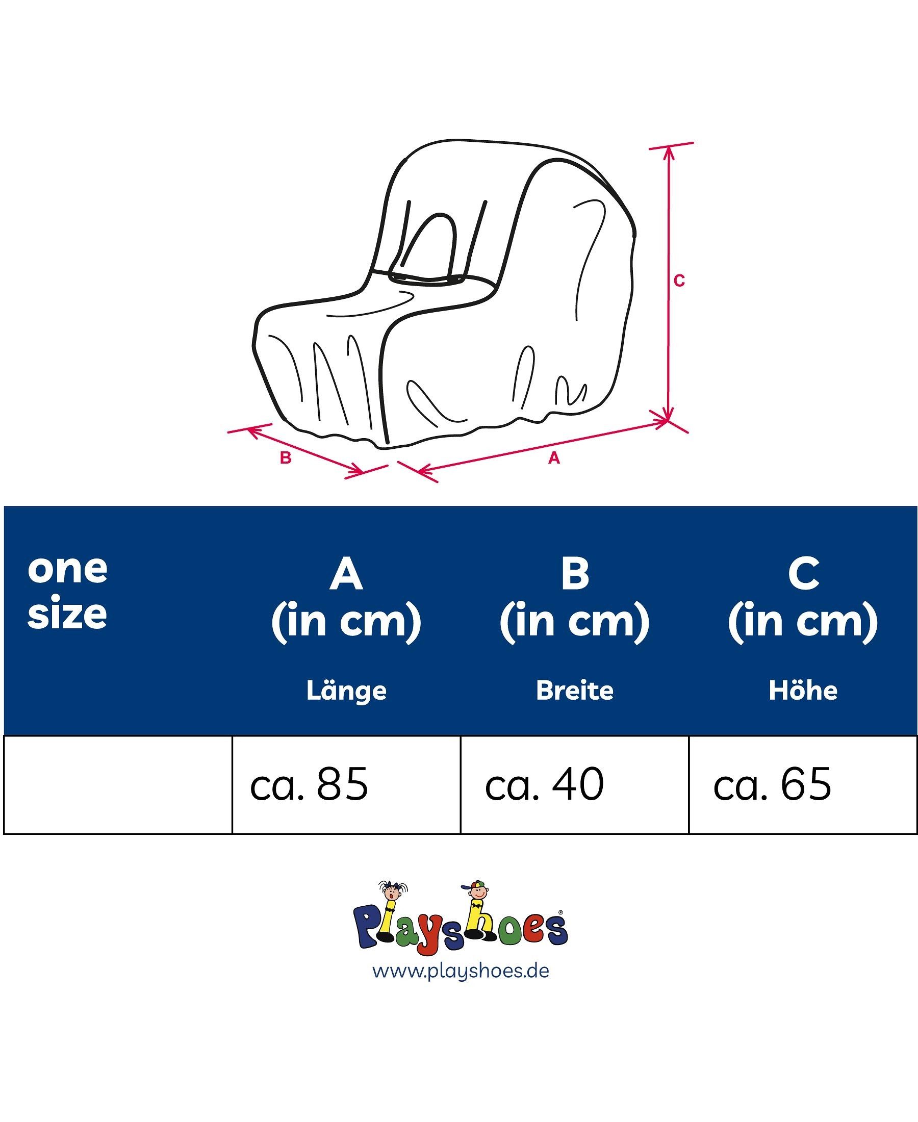 Playshoes Kinderwagen-Regenschutzhülle Universal-Regen-Verdeck für Kinderwagen/Sportwagen