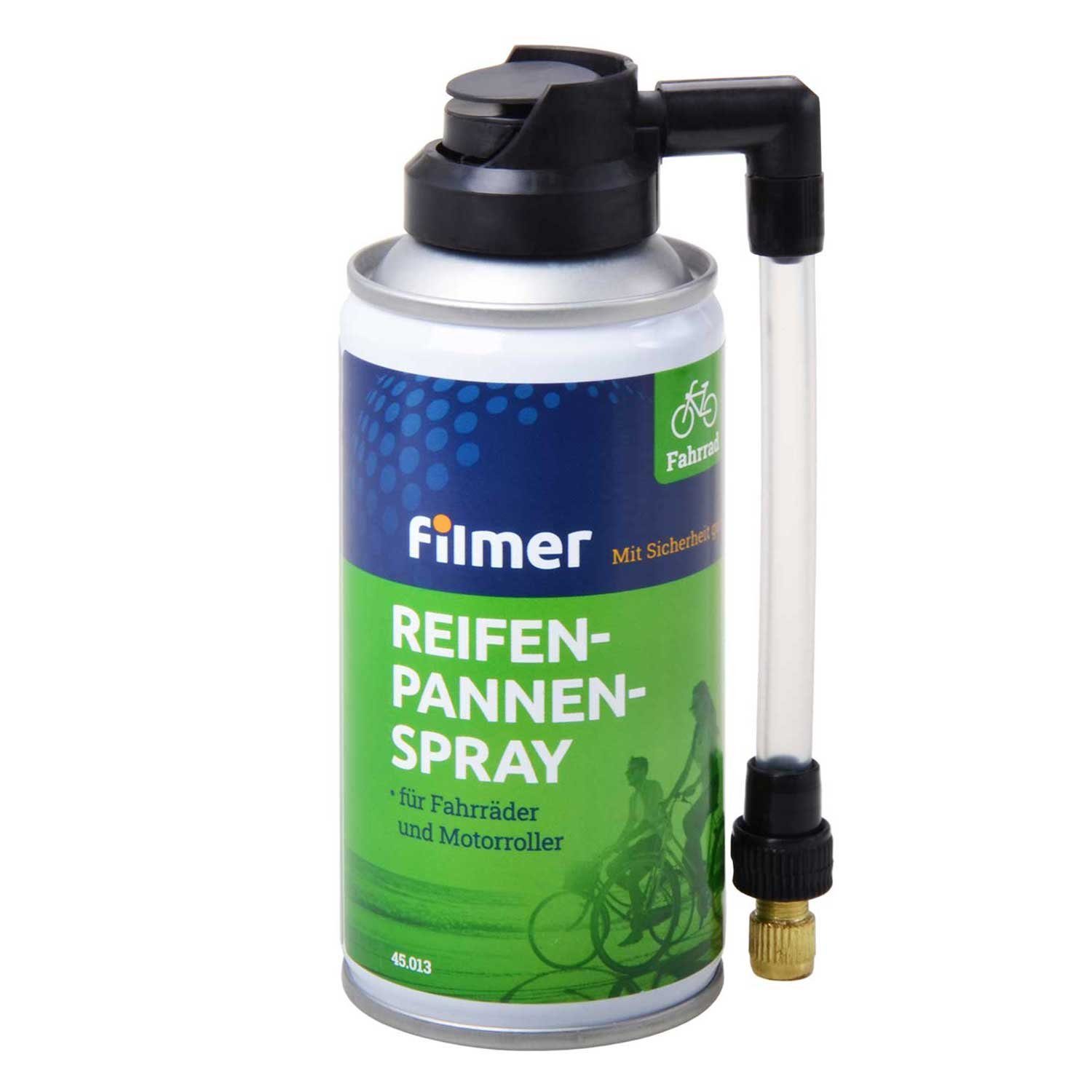 Filmer Reifen-Reparaturset Filmer Reifenpannenspray Reifendichtmittel Pannenhilfe 45013, 1-St.