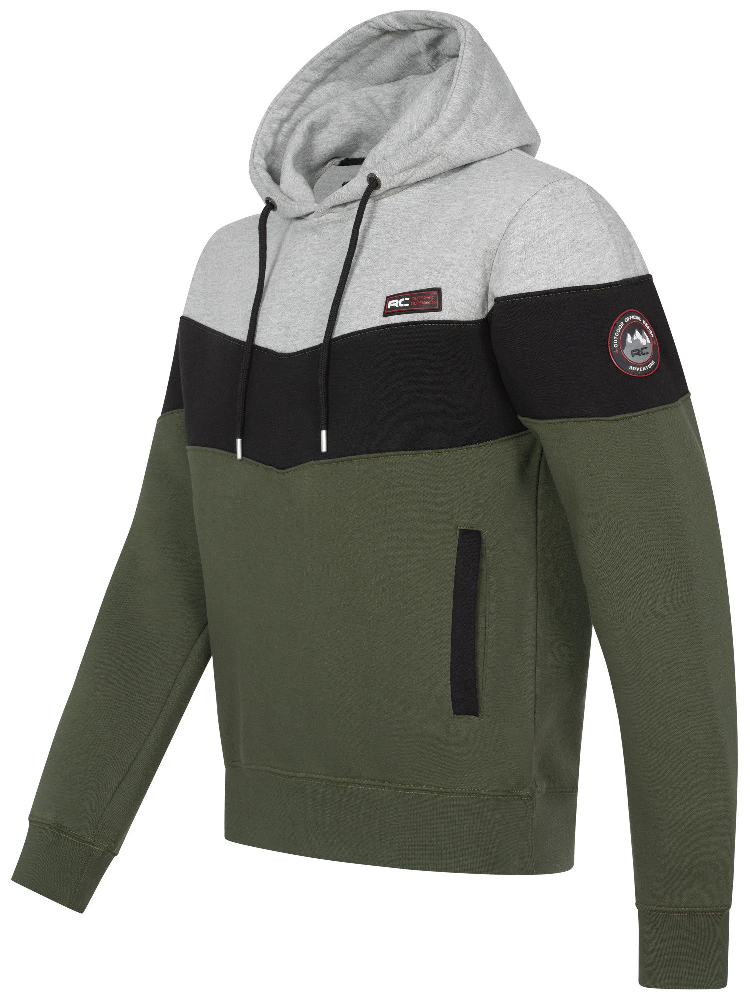 Rock Creek Kapuzenpullover Herren Hoodie Sweatshirt mit Kapuze H-407 – Bild 2 von 5