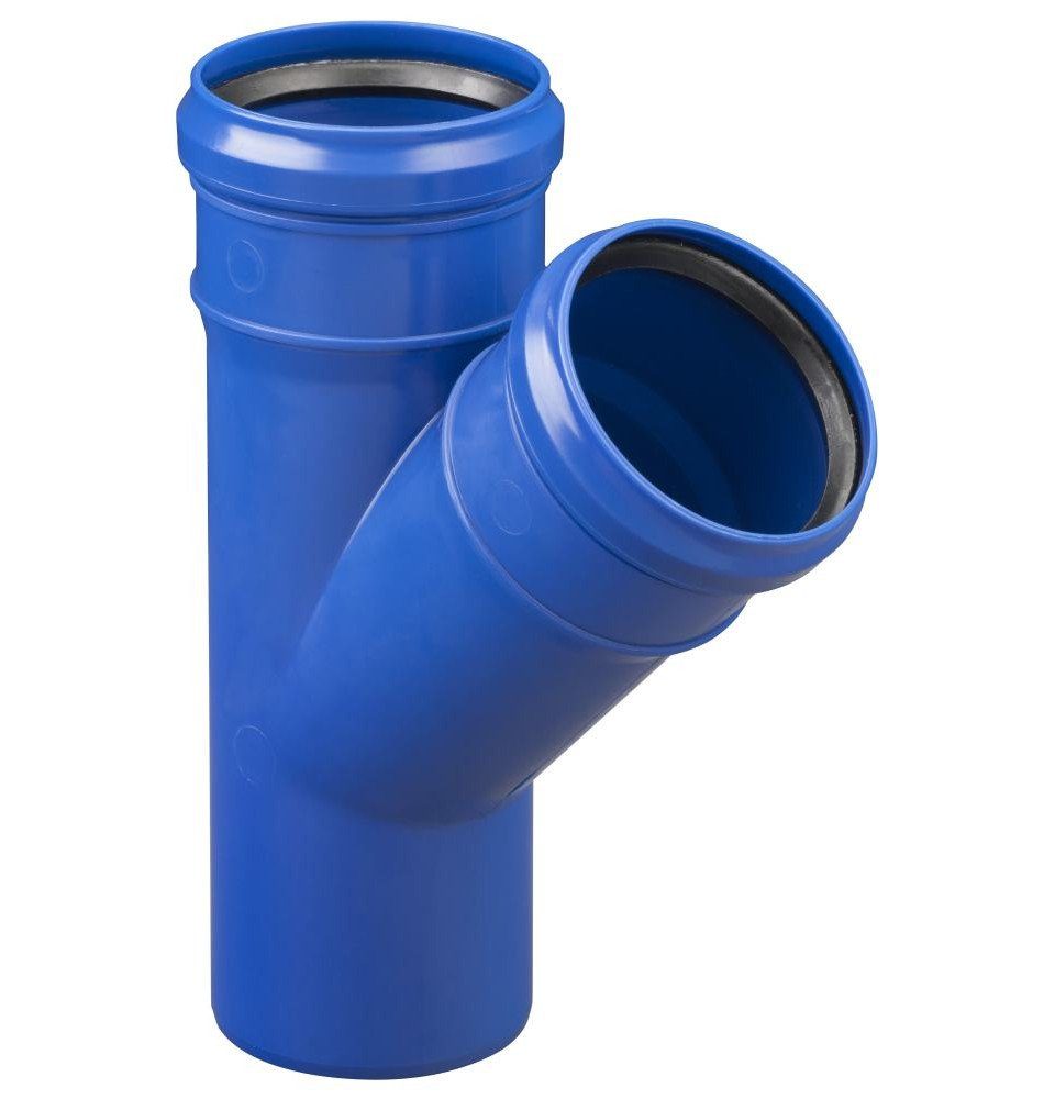 Marley Deutschland GmbH HT-Rohr Marley HT-Abzweig DN 110/50 Schallgedämmt, 45°