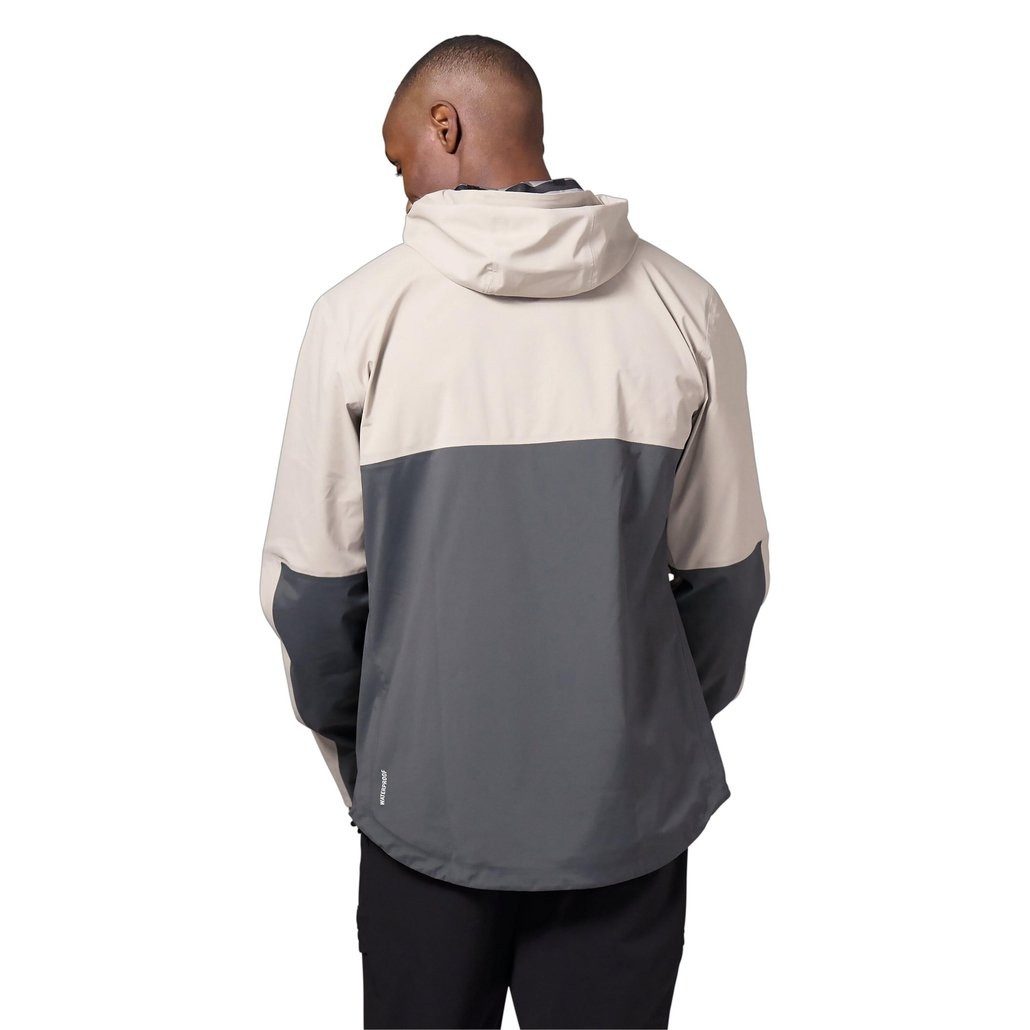 Odlo Funktionsjacke Wanderjacke Ascent 3-Lagen mit Kapuze (wasserdicht, atmungsaktiv und)