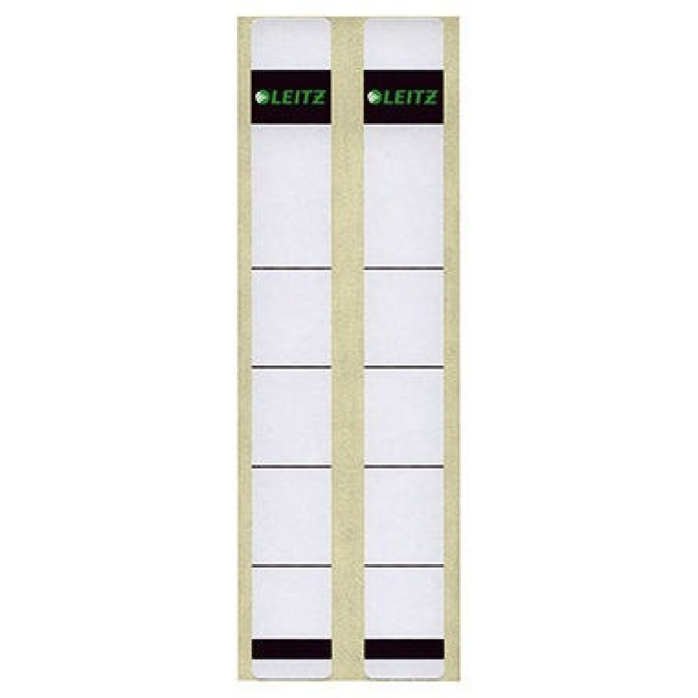 LEITZ Etiketten Ordneretikett 16460085 kurz/ extra Format des Schildes: schmal/kurz